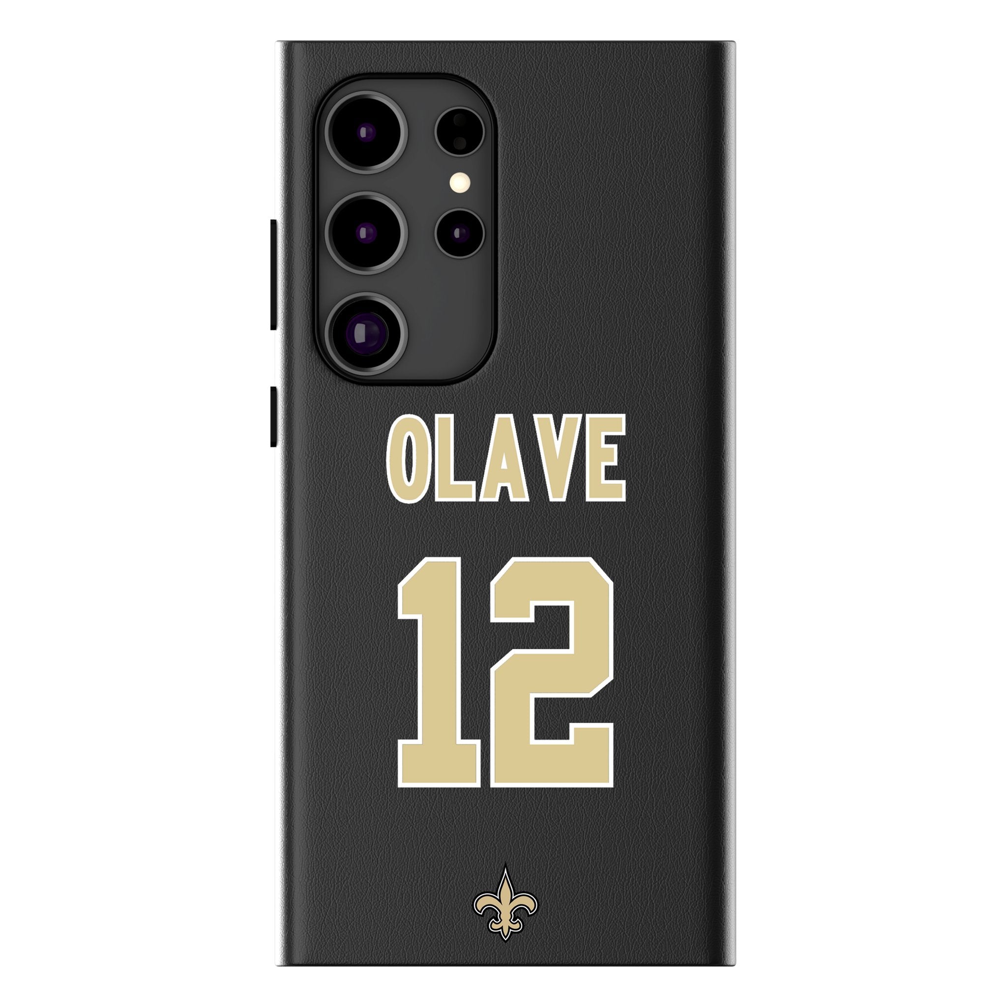 Chris Olave New Orleans Saints 12 Ready MagSafe Compatible Phone Case for Samsung Galaxy - Sports Gifts, Sports Memorabilia, Sports Collectibles, Fan Shop