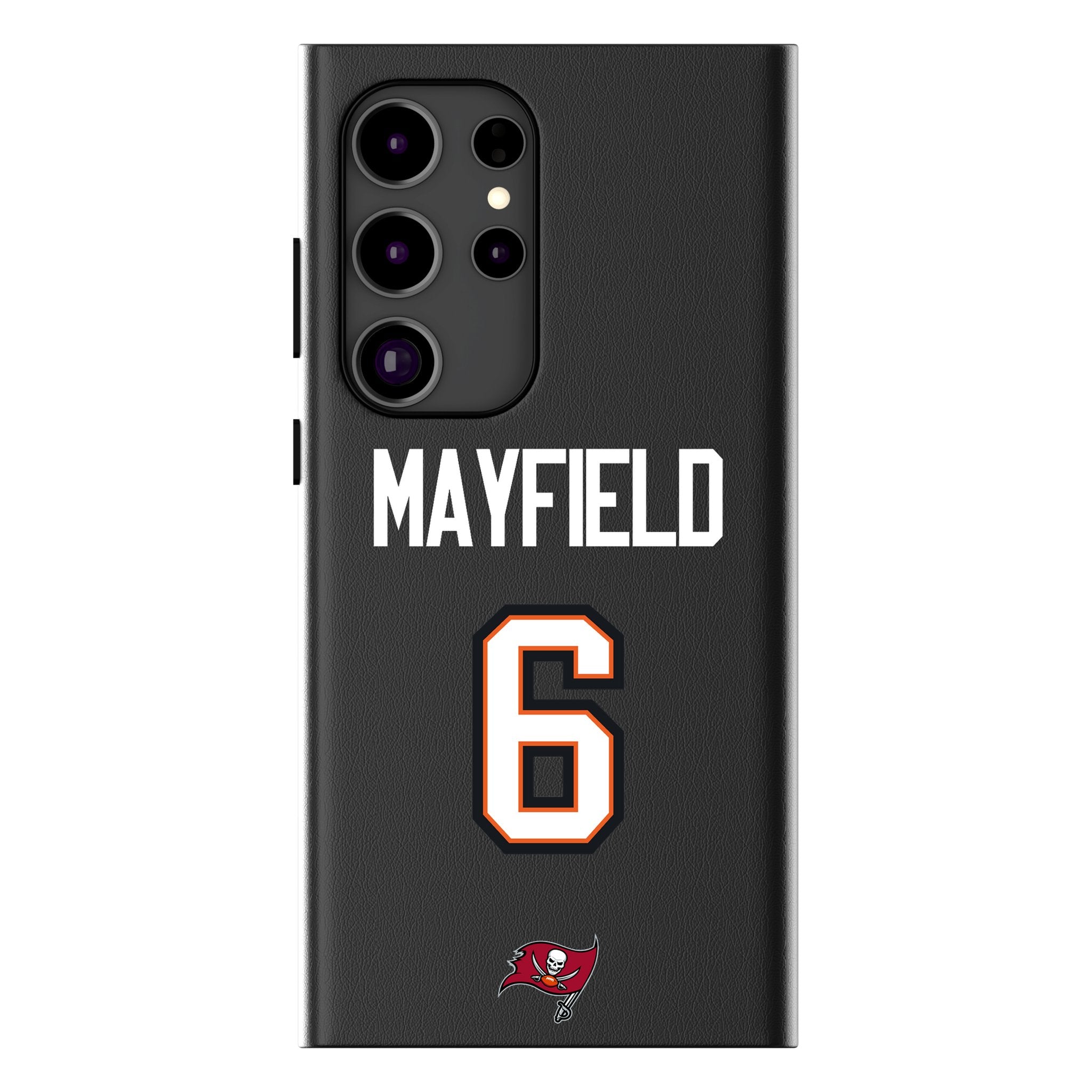 Baker Mayfield Tampa Bay Buccaneers 6 Ready MagSafe Compatible Phone Case for Samsung Galaxy - Sports Gifts, Sports Memorabilia, Sports Collectibles, Fan Shop