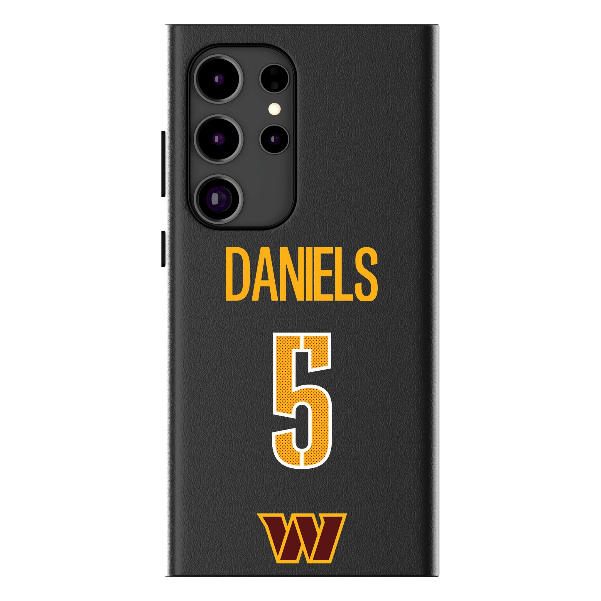 Jayden Daniels Washington Commanders 5 Ready MagSafe Compatible Phone Case for Samsung Galaxy - Sports Gifts, Sports Memorabilia, Sports Collectibles, Fan Shop