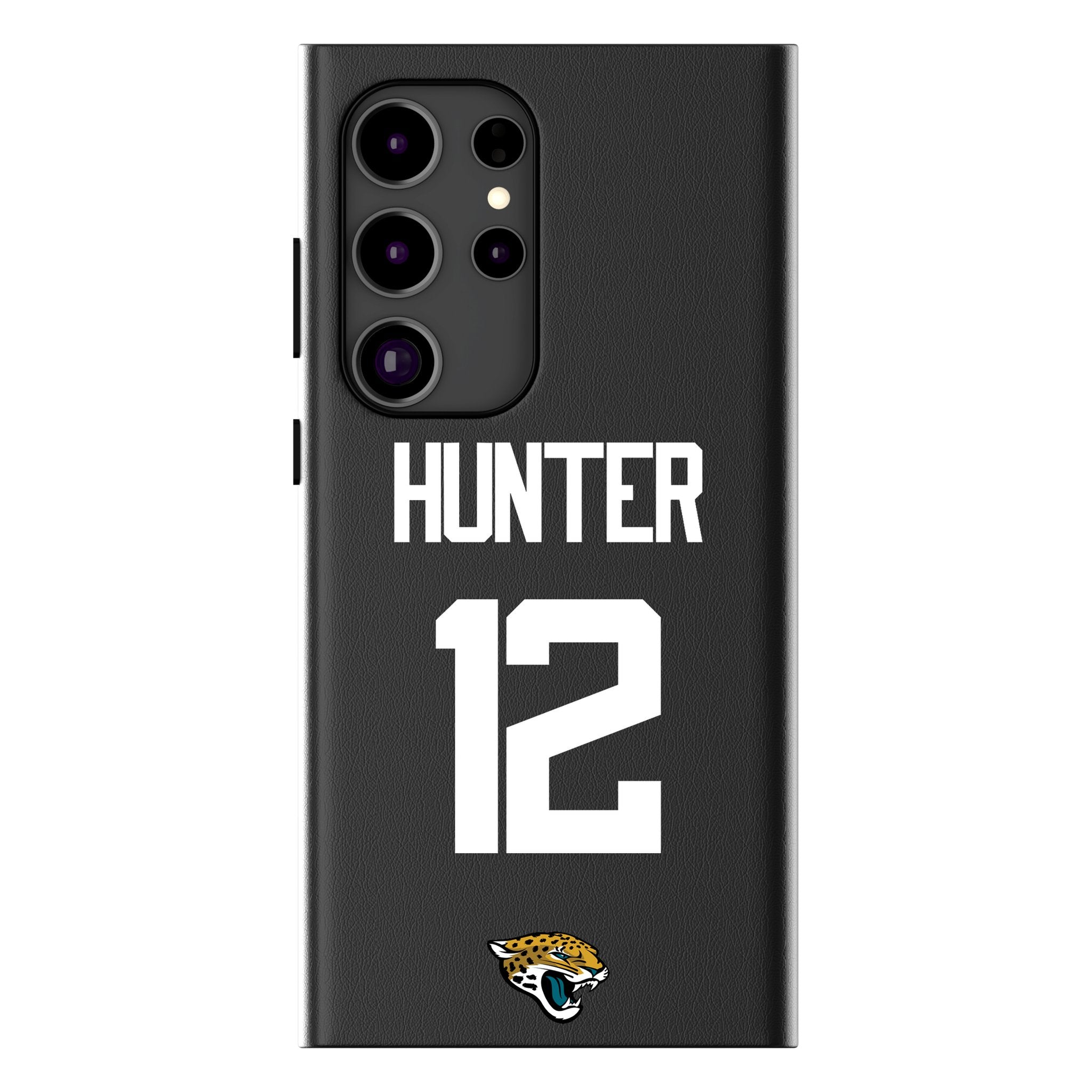 Travis Hunter Jacksonville Jaguars 12 Game Tactic MagSafe Compatible Phone Case for Samsung Galaxy - Sports Gifts, Sports Memorabilia, Sports Collectibles, Fan Shop