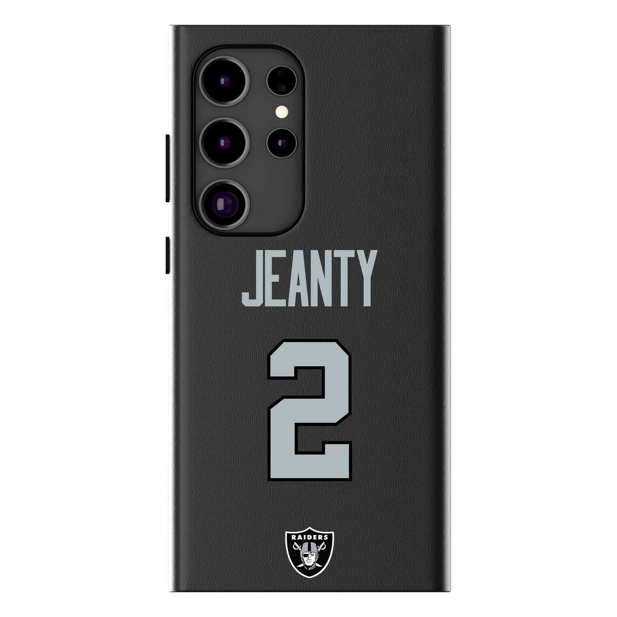 Ashton Jeanty Las Vegas Raiders 2 Game Tactic MagSafe Compatible Phone Case for Samsung Galaxy - Sports Gifts, Sports Memorabilia, Sports Collectibles, Fan Shop