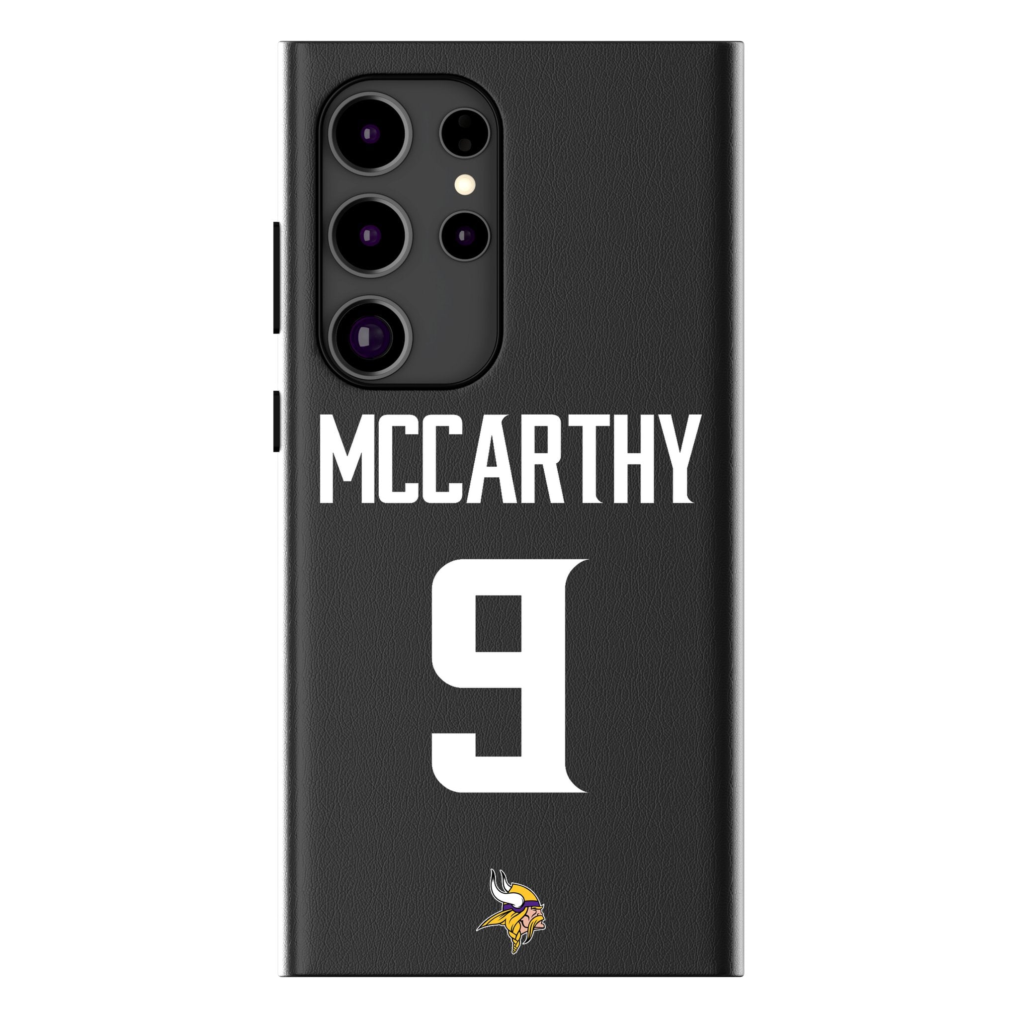 J.J. McCarthy Minnesota Vikings 9 Game Tactic MagSafe Compatible Phone Case for Samsung Galaxy - Sports Gifts, Sports Memorabilia, Sports Collectibles, Fan Shop