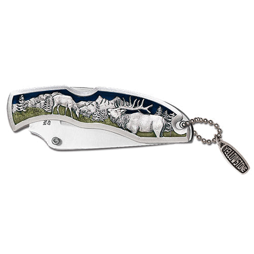 Elk Yellowstone National Park Knife - Sports Collectibles, Sports Memorabilia, Sports Fan Shop, Sports Gifts