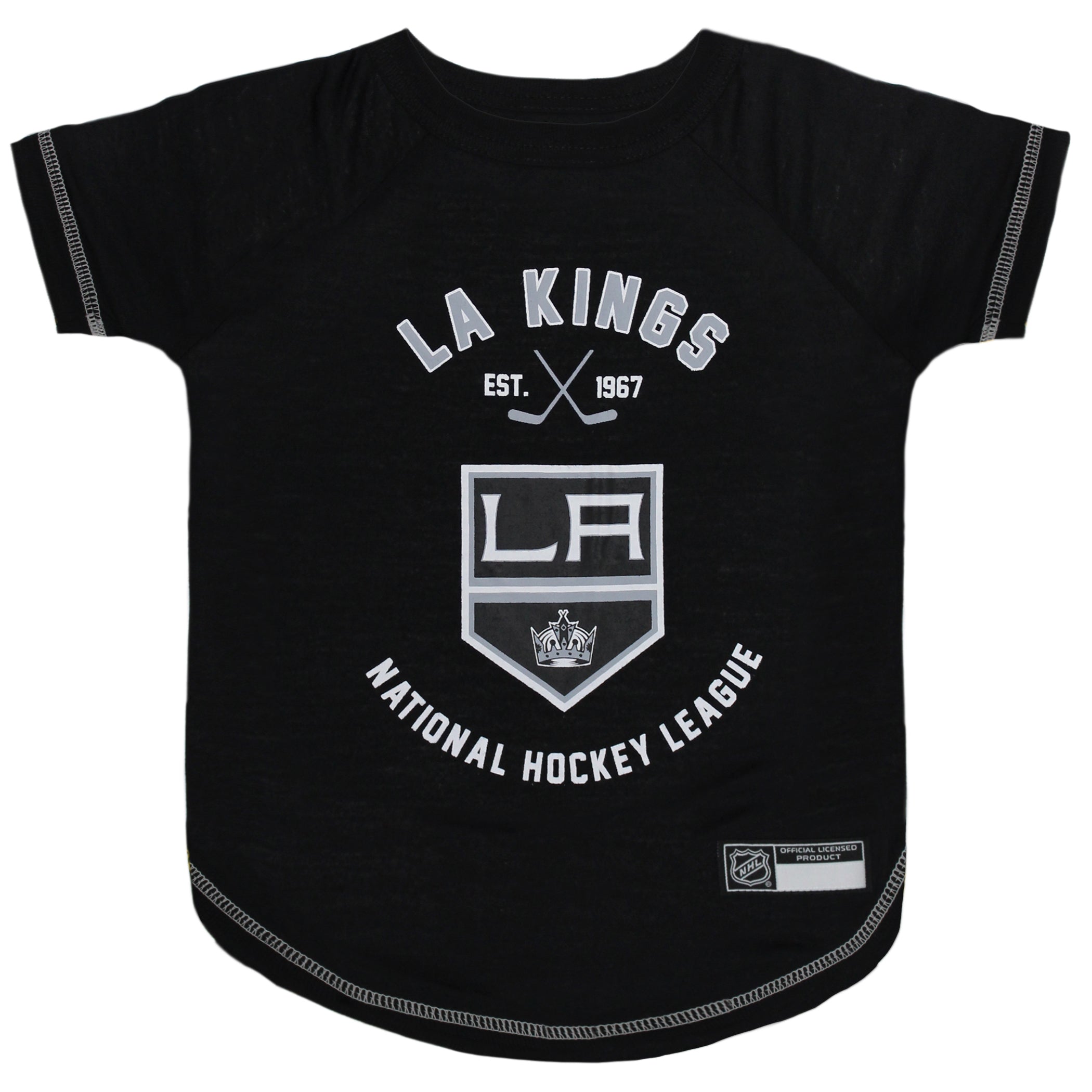 Los Angeles Kings Tee Shirt Pets First - Sports Collectibles, Sports Memorabilia, Sports Fan Shop, Sports Gifts