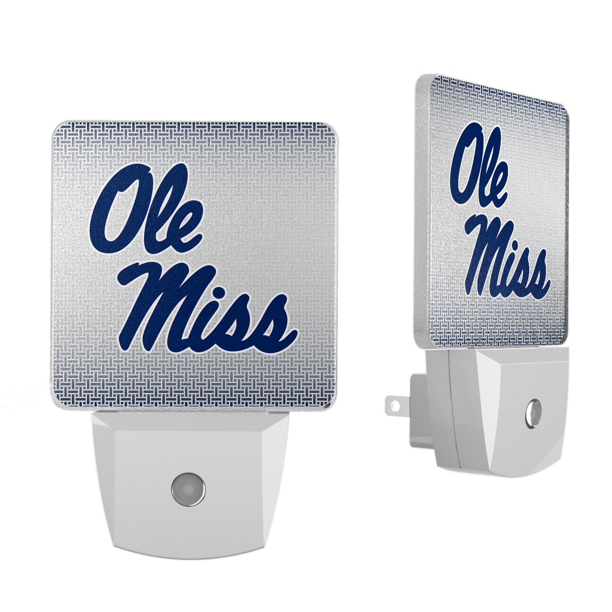 University of Mississippi Rebels Linen Night Light 2-Pack - Sports Gifts, Sports Memorabilia, Sports Collectibles, Fan Shop