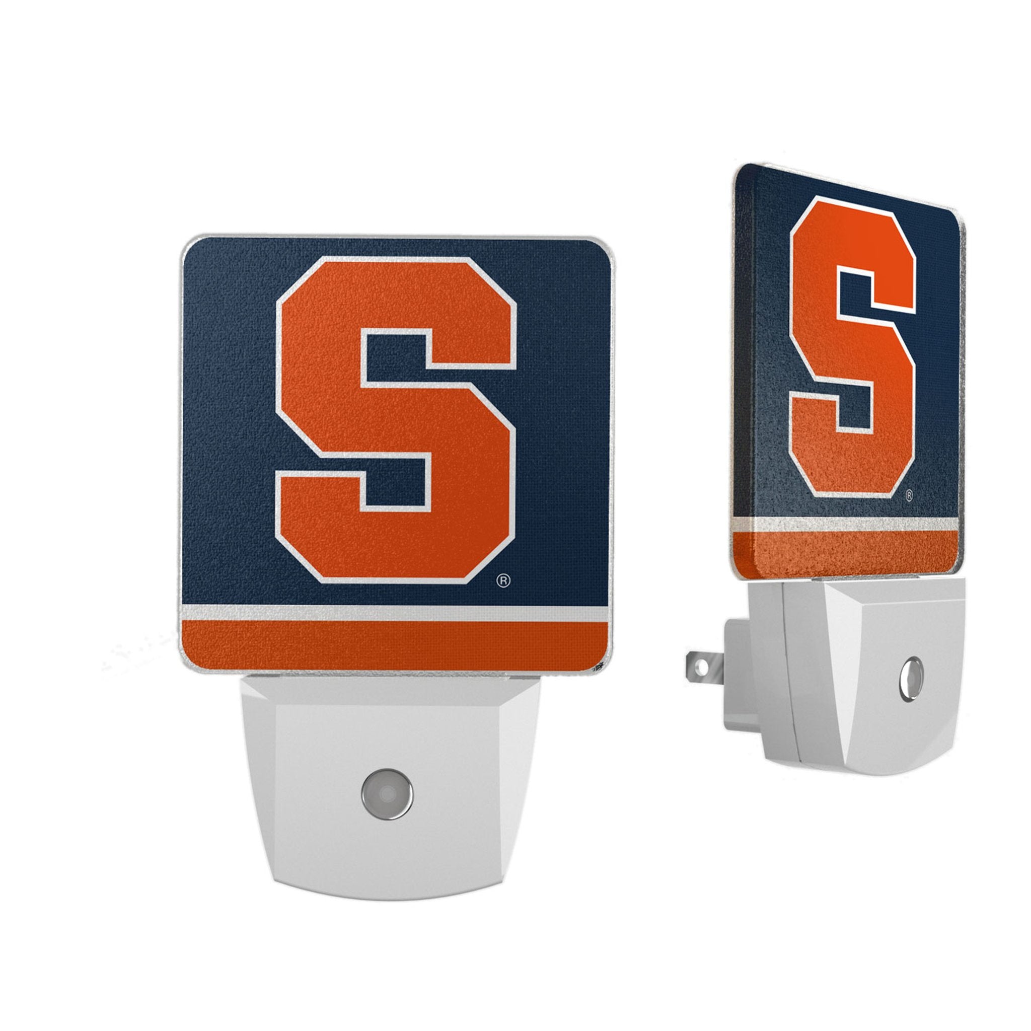 Syracuse University Orange Stripe Night Light 2-Pack - Sports Gifts, Sports Memorabilia, Sports Collectibles, Fan Shop