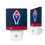 Atlanta Braves 1972-1975 - Cooperstown Collection Stripe Night Light 2-Pack - Sports Gifts, Sports Memorabilia, Sports Collectibles, Fan Shop