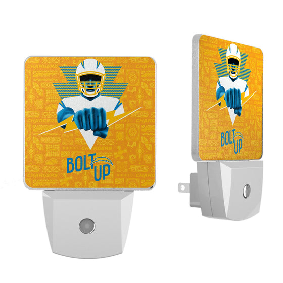 Los Angeles Chargers 2024 Illustrated Limited Edition Night Light 2-Pack-0