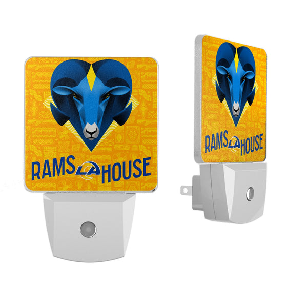 Los Angeles Rams 2024 Illustrated Limited Edition Night Light 2-Pack-0