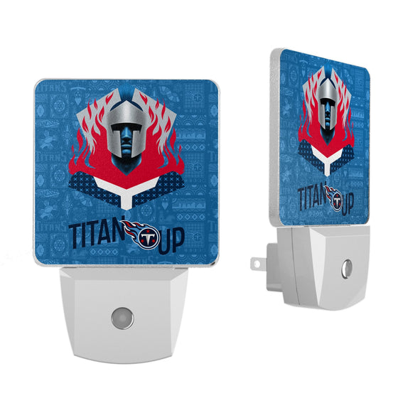 Tennessee Titans 2024 Illustrated Limited Edition Night Light 2-Pack-0