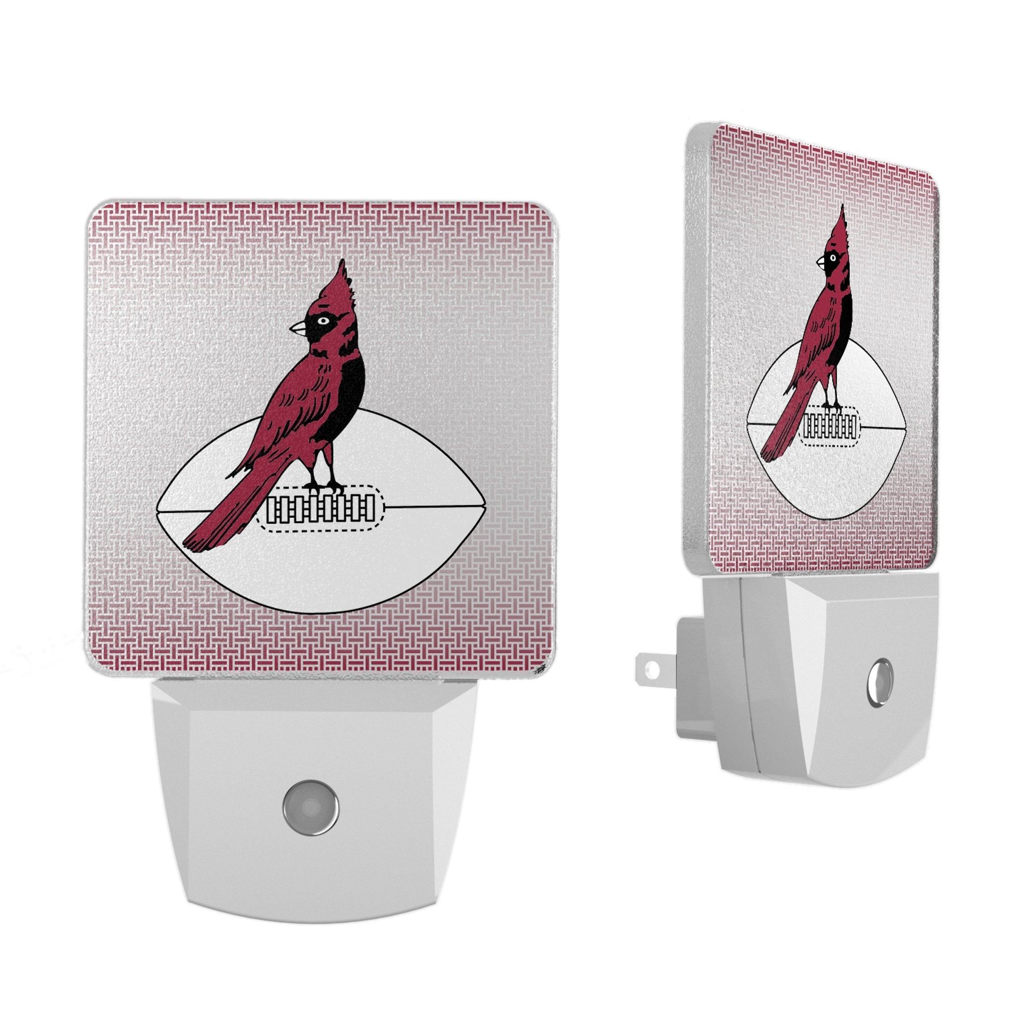 Chicago Cardinals 1947-1959 Historic Collection Linen Night Light 2-Pack - Sports Gifts, Sports Memorabilia, Sports Collectibles, Fan Shop