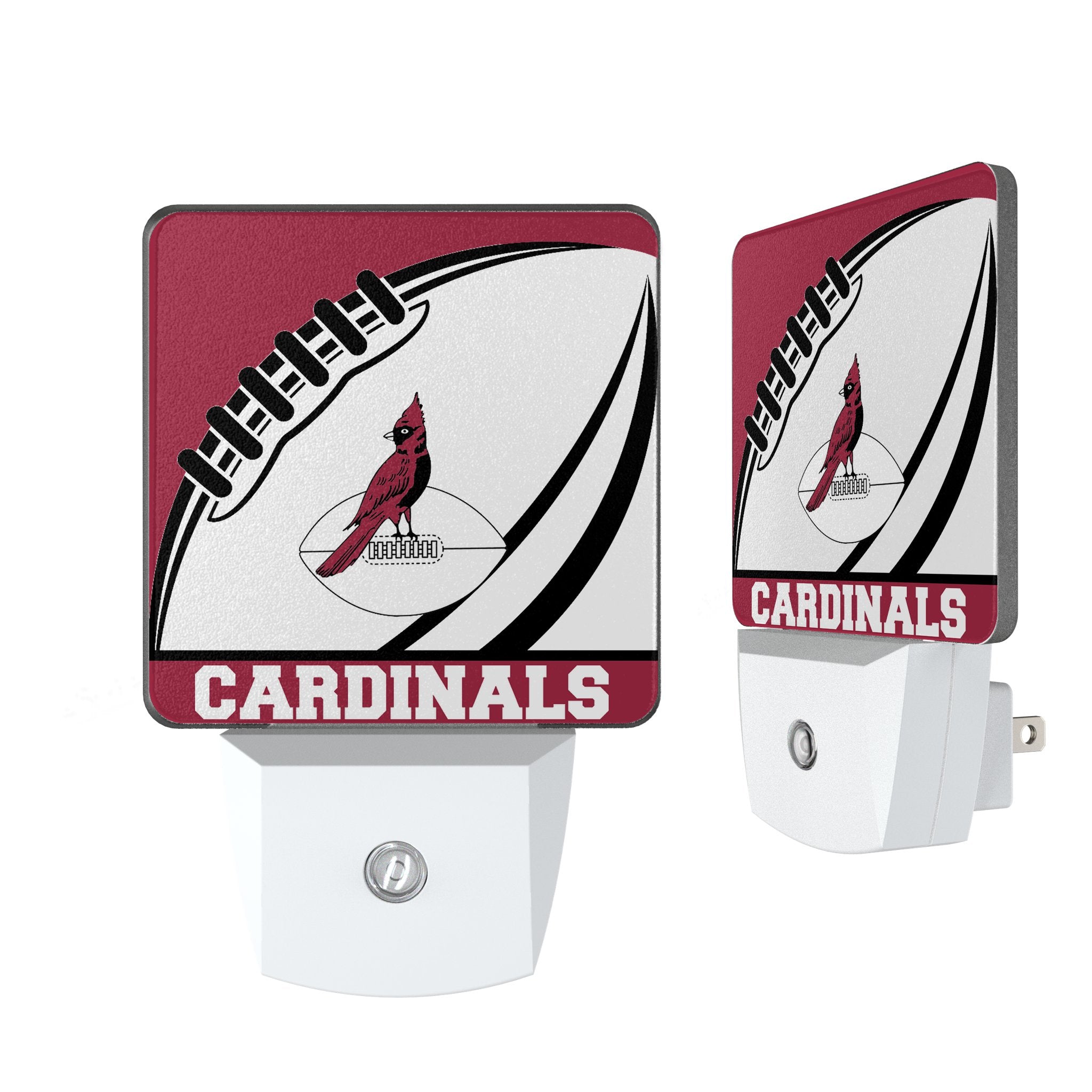 Chicago Cardinals 1947-1959 Historic Collection Passtime Night Light 2-Pack - Sports Gifts, Sports Memorabilia, Sports Collectibles, Fan Shop