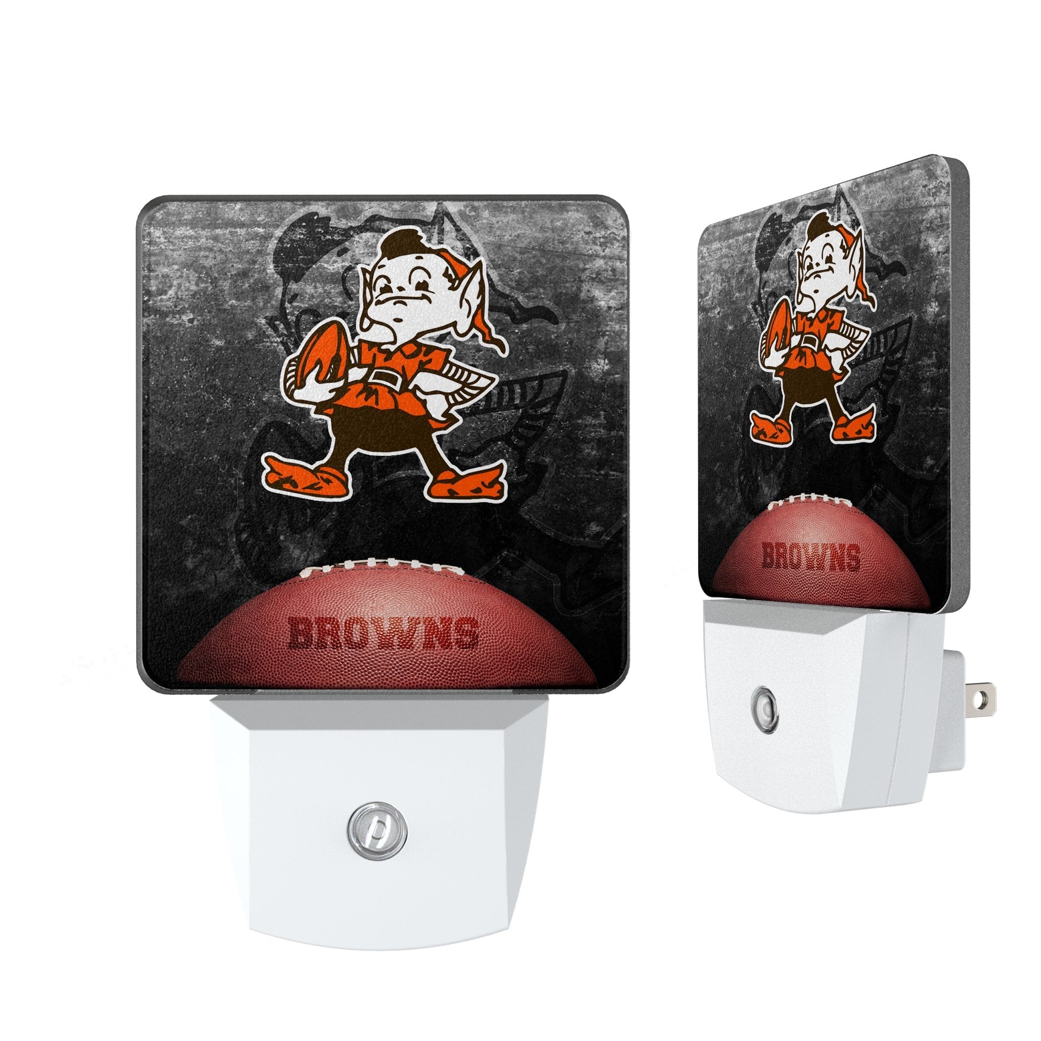 Cleveland Browns Historic Collection Legendary Night Light 2-Pack - Sports Gifts, Sports Memorabilia, Sports Collectibles, Fan Shop
