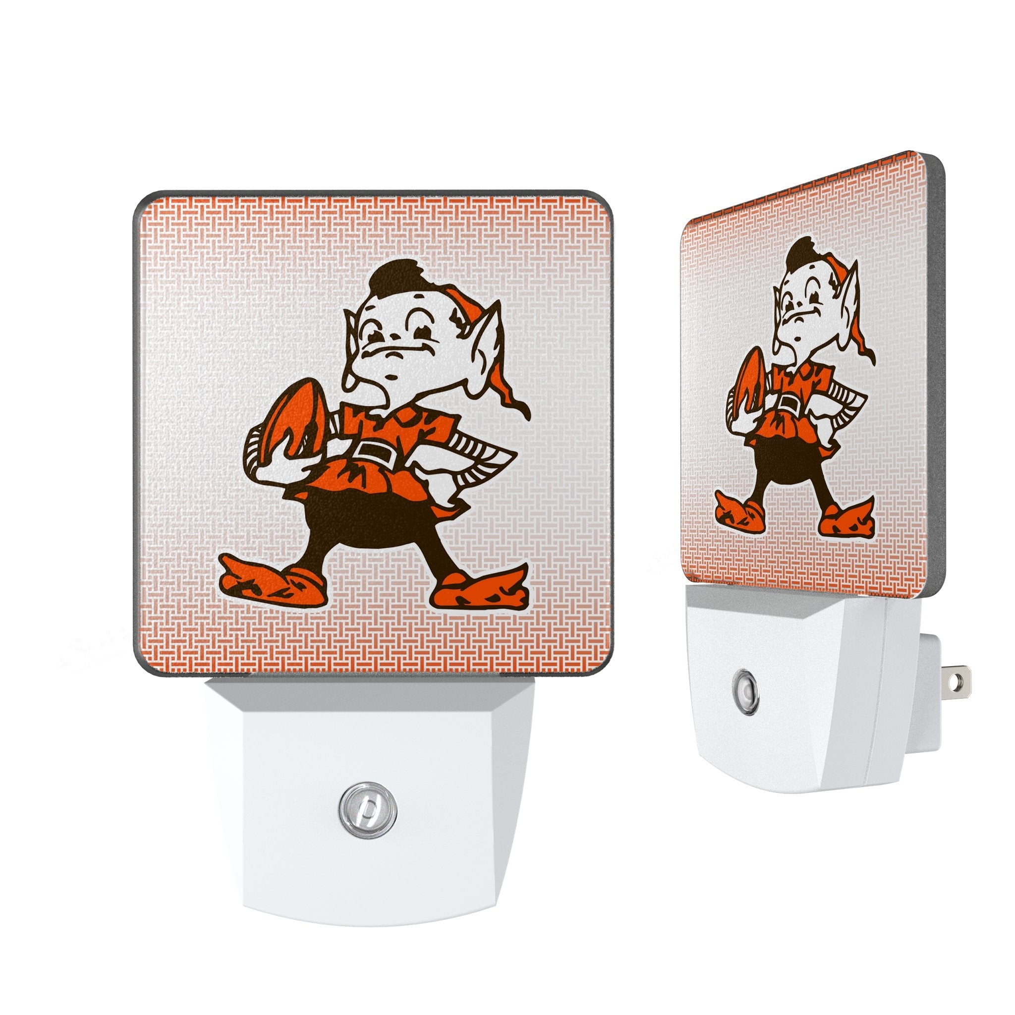 Cleveland Browns Historic Collection Linen Night Light 2-Pack - Sports Gifts, Sports Memorabilia, Sports Collectibles, Fan Shop