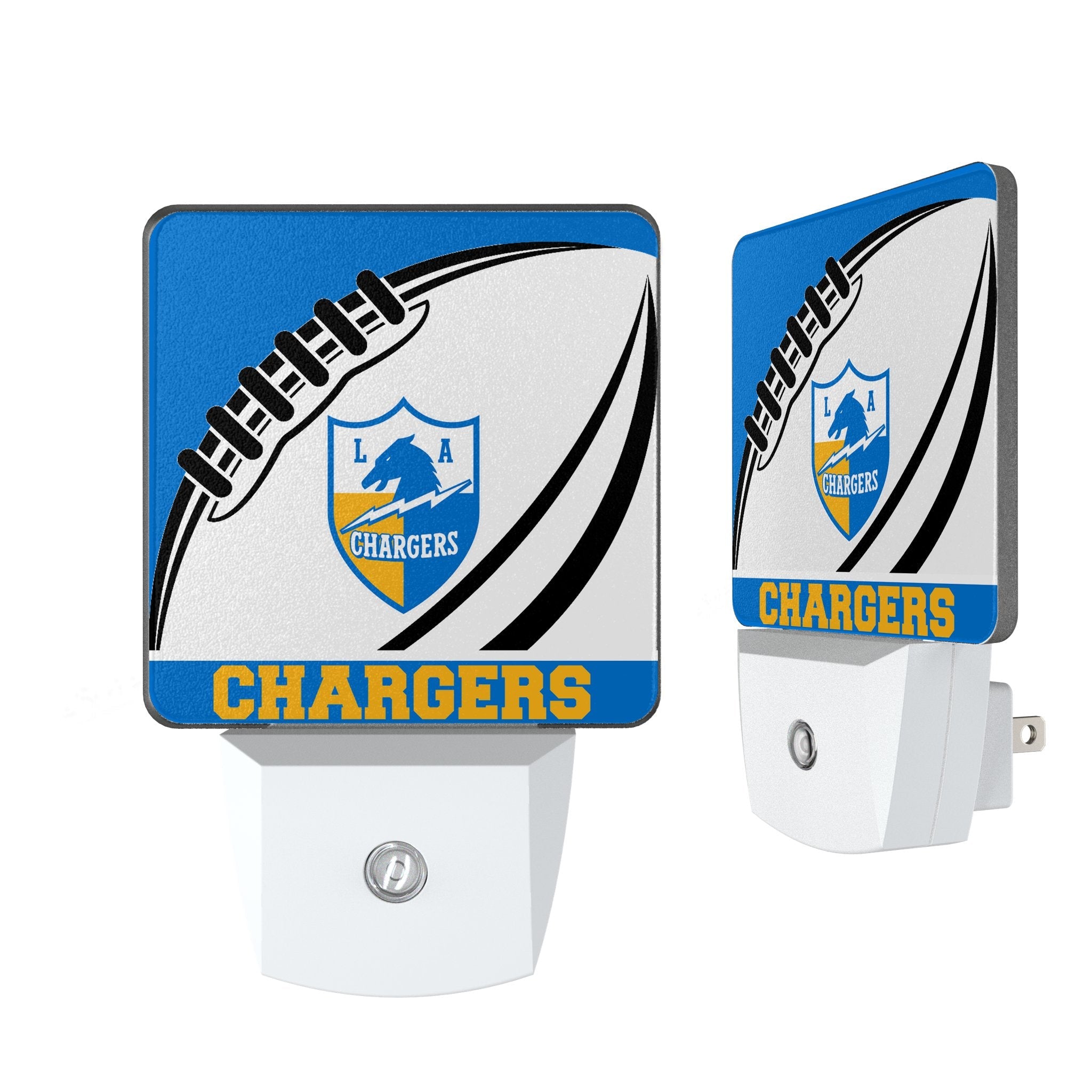 Los Angeles Chargers Historic Collection Passtime Night Light 2-Pack - Sports Gifts, Sports Memorabilia, Sports Collectibles, Fan Shop