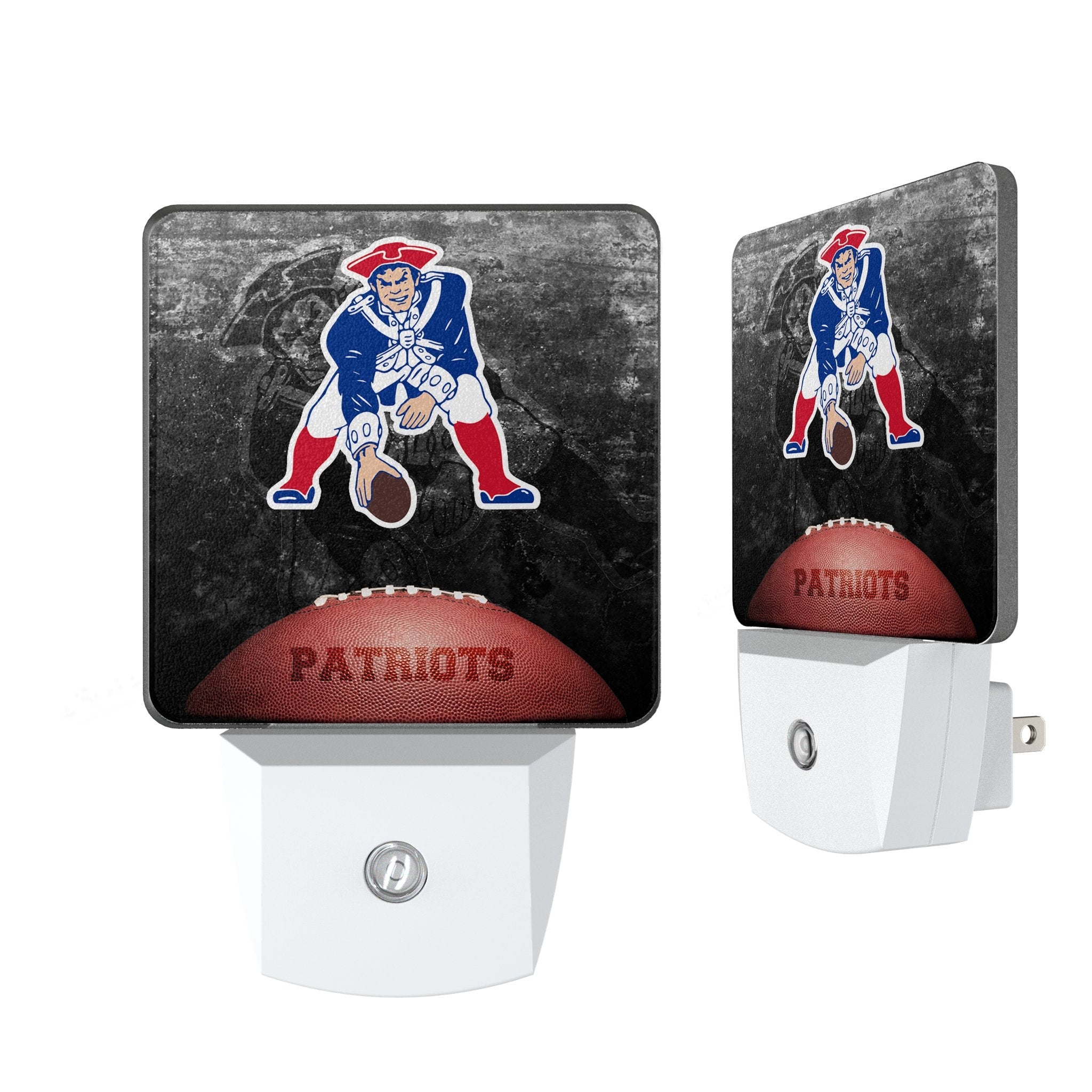New England Patriots Historic Collection Legendary Night Light 2-Pack - Sports Gifts, Sports Memorabilia, Sports Collectibles, Fan Shop