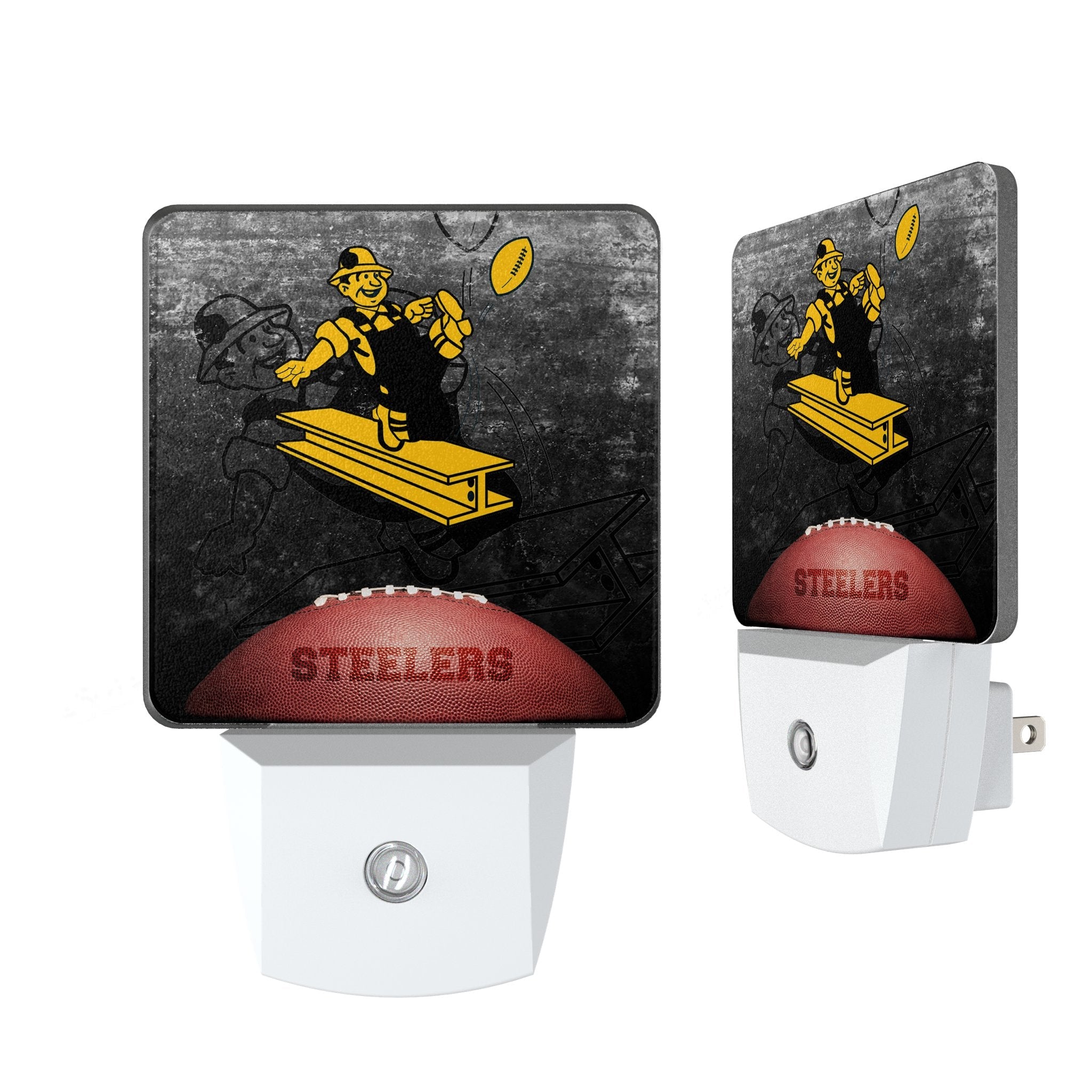 Pittsburgh Steelers 1961 Historic Collection Legendary Night Light 2-Pack - Sports Gifts, Sports Memorabilia, Sports Collectibles, Fan Shop