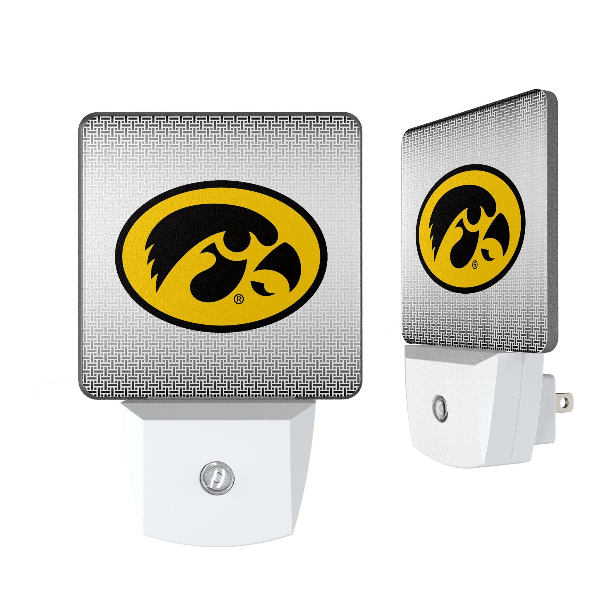 University of Iowa Hawkeyes Linen Night Light 2-Pack - Sports Gifts, Sports Memorabilia, Sports Collectibles, Fan Shop