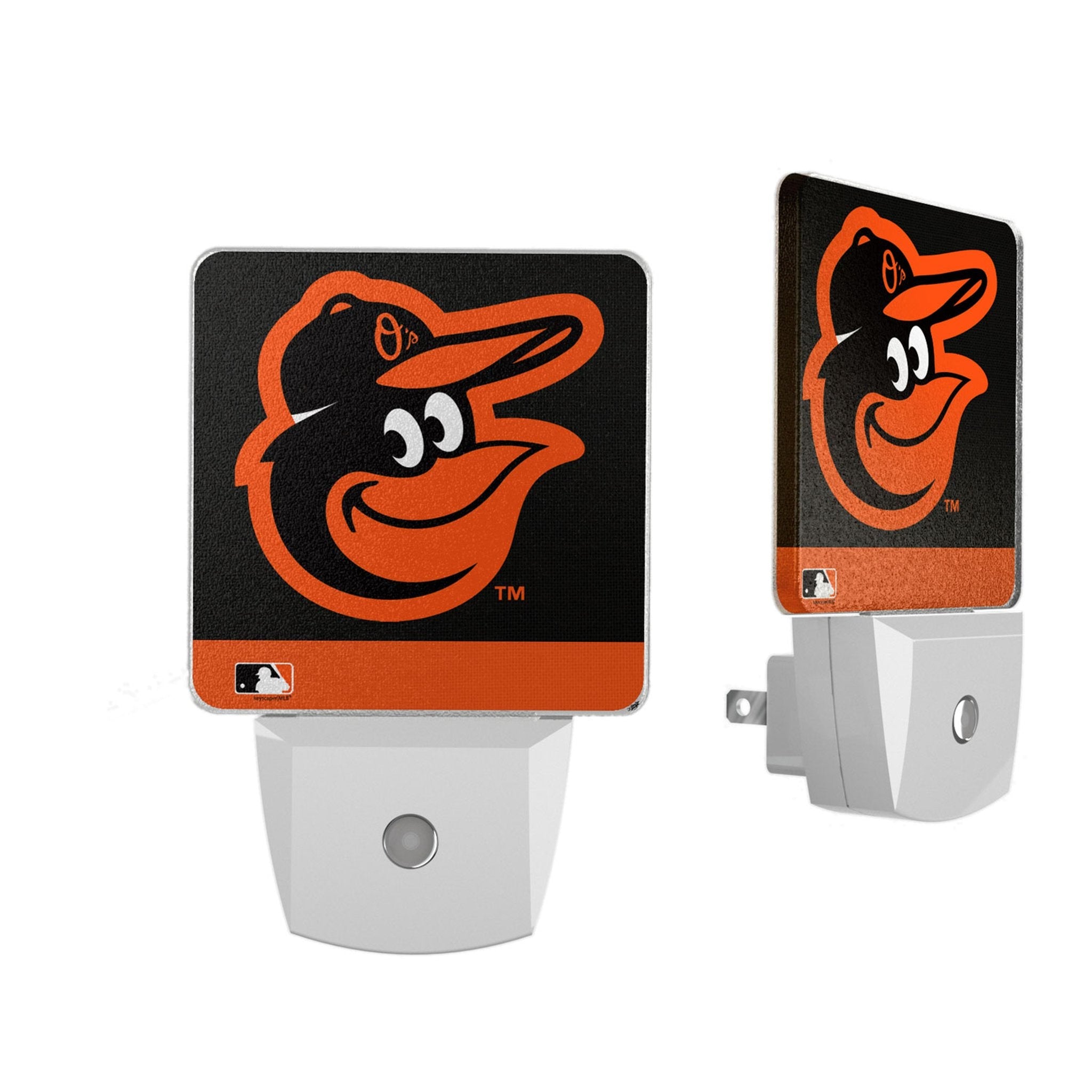 Baltimore Orioles Stripe Night Light 2-Pack - Sports Gifts, Sports Memorabilia, Sports Collectibles, Fan Shop