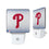 Philadelphia Phillies Linen Night Light 2-Pack - Sports Gifts, Sports Memorabilia, Sports Collectibles, Fan Shop