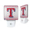 Texas Rangers Linen Night Light 2-Pack - Sports Gifts, Sports Memorabilia, Sports Collectibles, Fan Shop