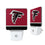 Atlanta Falcons Stripe Night Light 2-Pack - Sports Gifts, Sports Memorabilia, Sports Collectibles, Fan Shop