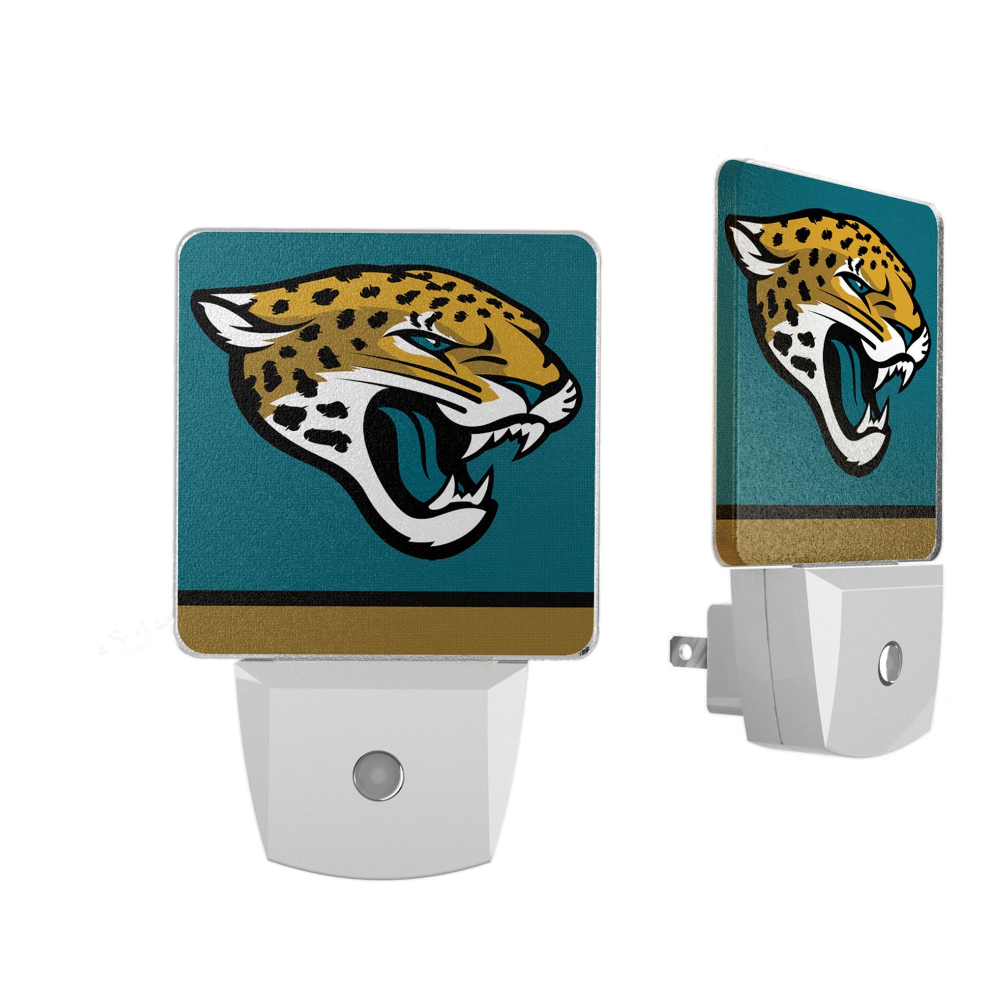 Jacksonville Jaguars Stripe Night Light 2-Pack - Sports Gifts, Sports Memorabilia, Sports Collectibles, Fan Shop