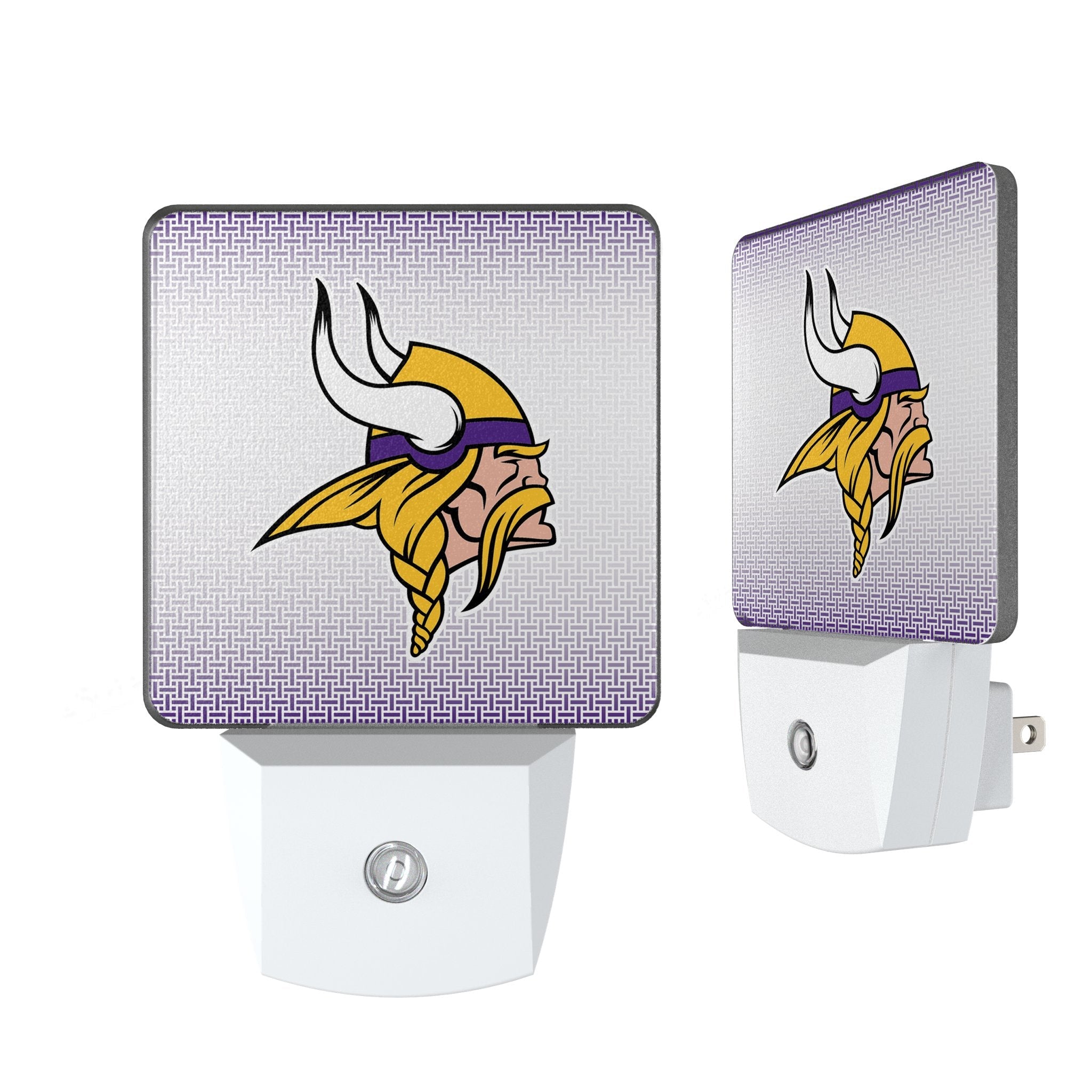Minnesota Vikings Linen Night Light 2-Pack - Sports Gifts, Sports Memorabilia, Sports Collectibles, Fan Shop