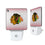 Chicago Blackhawks Linen Night Light 2-Pack - Sports Gifts, Sports Memorabilia, Sports Collectibles, Fan Shop