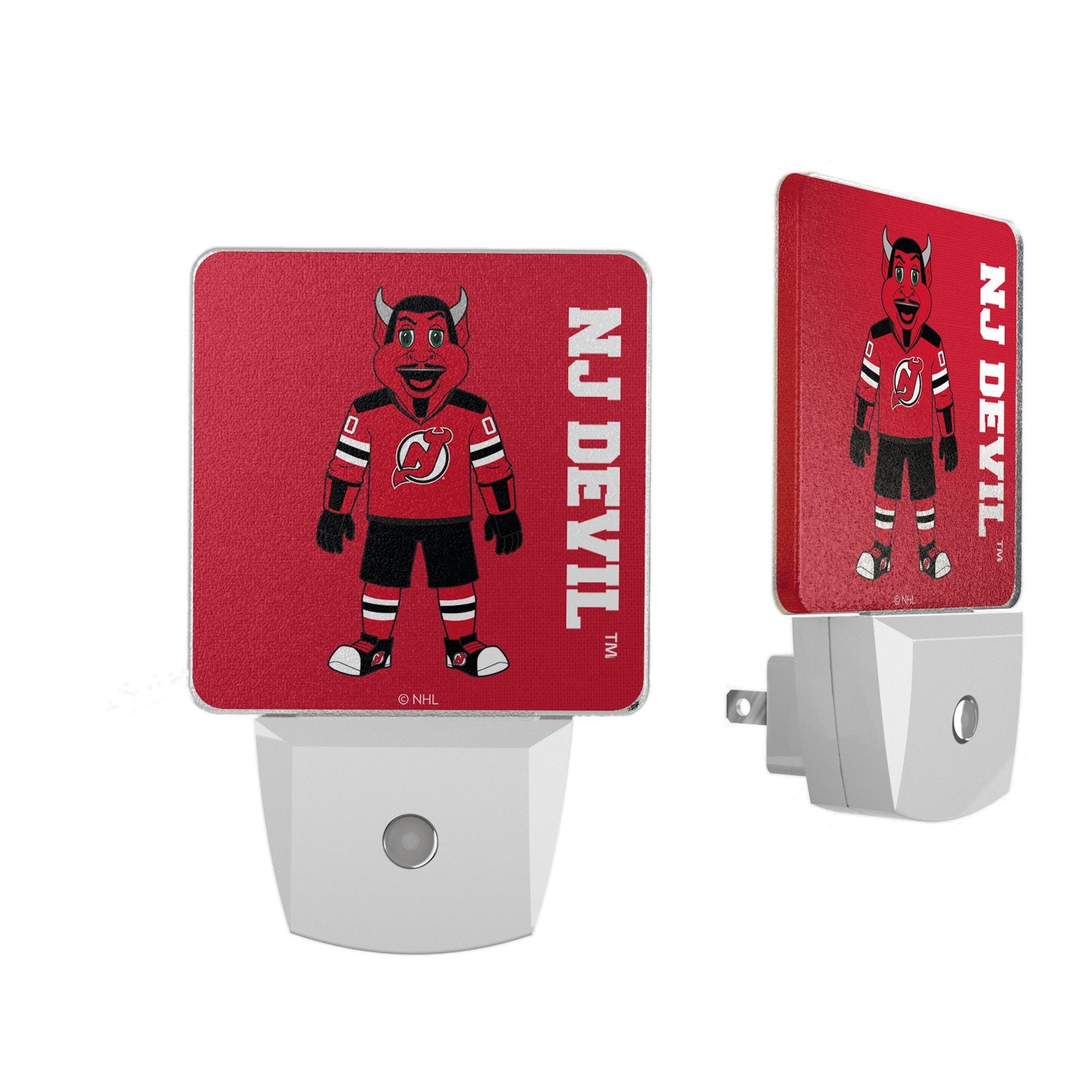 New Jersey Devils Solid Night Light 2-Pack - Sports Gifts, Sports Memorabilia, Sports Collectibles, Fan Shop