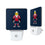 Washington Capitals Solid Night Light 2-Pack - Sports Gifts, Sports Memorabilia, Sports Collectibles, Fan Shop