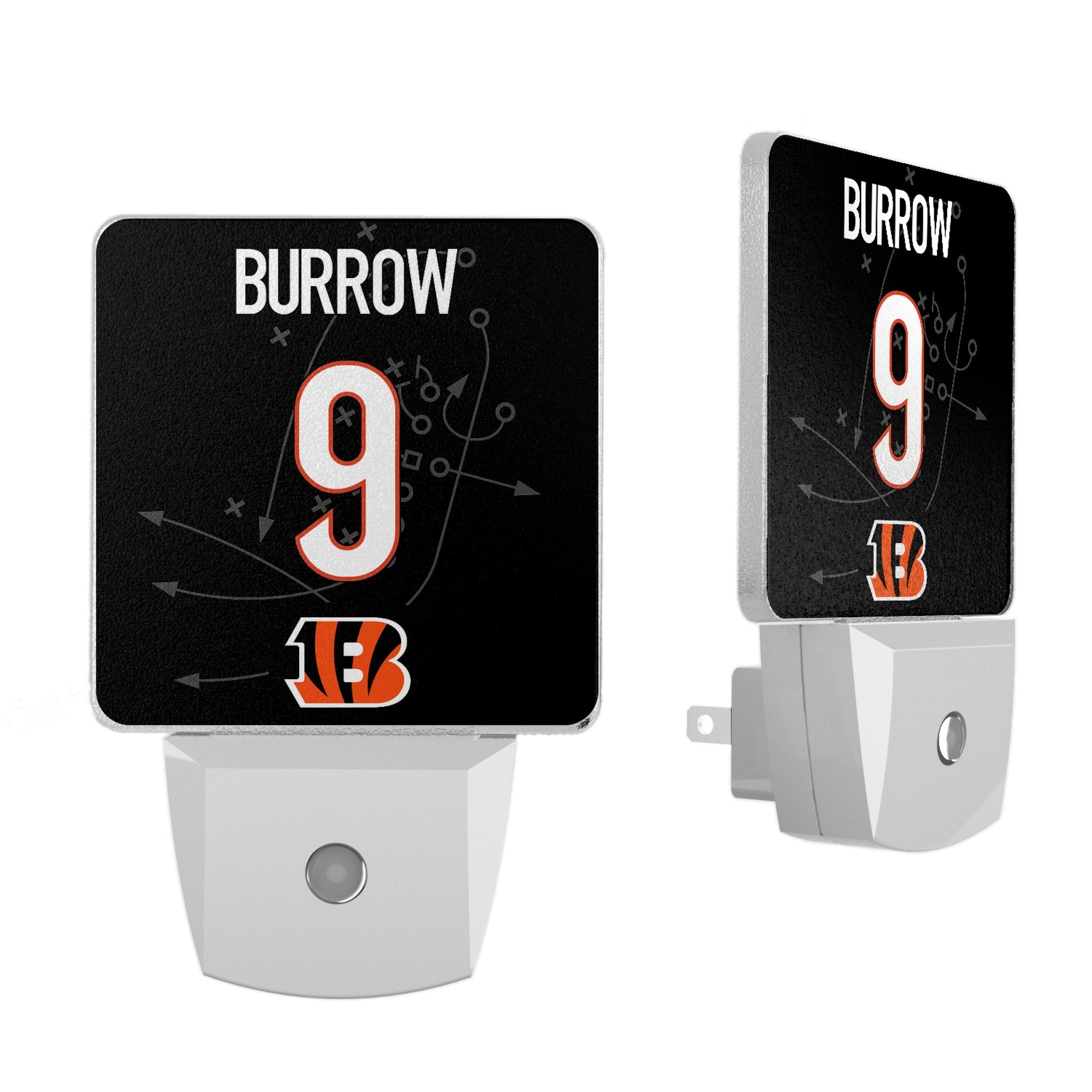 Joe Burrow Cincinnati Bengals 9 Ready Night Light 2-Pack - Sports Gifts, Sports Memorabilia, Sports Collectibles, Fan Shop