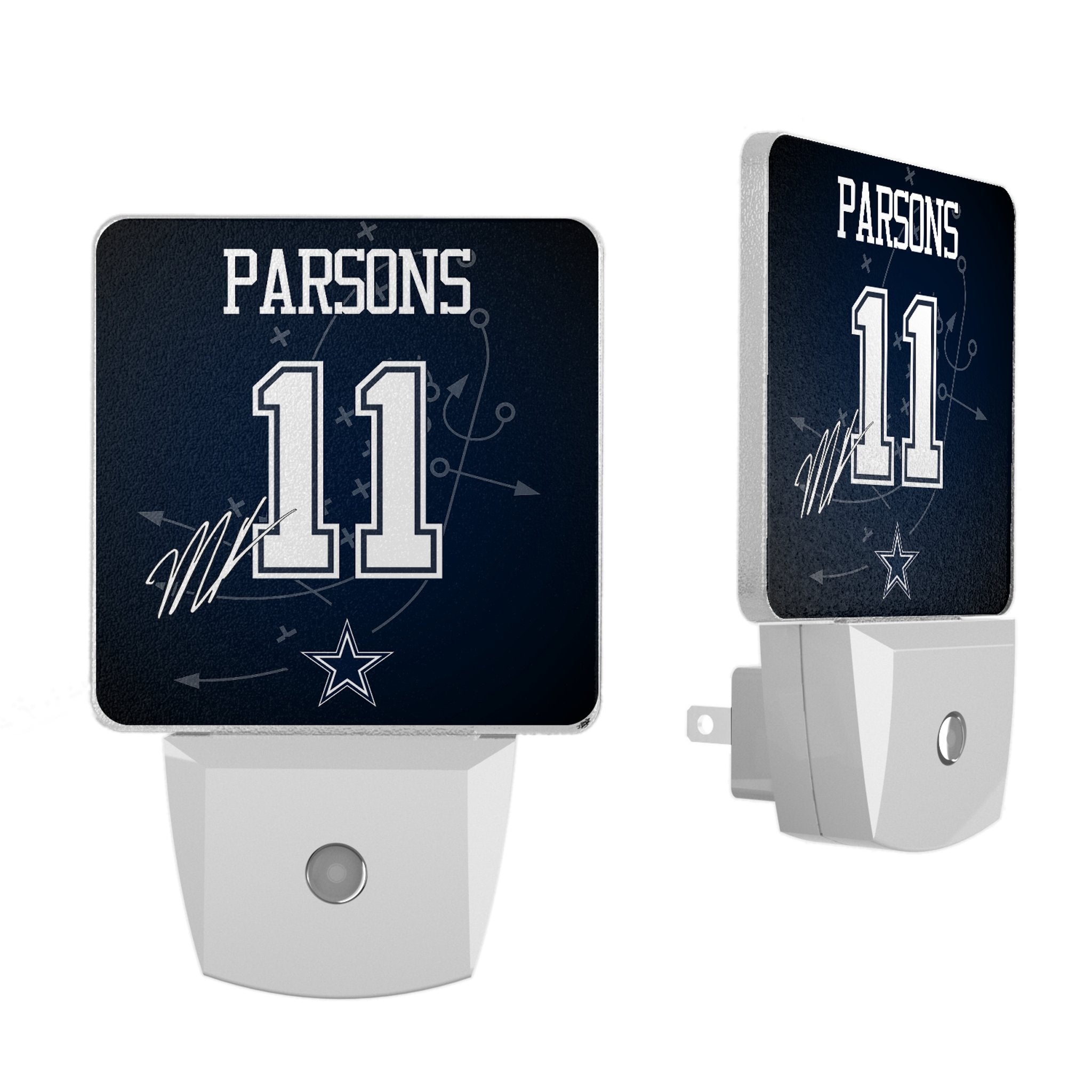 Micah Parsons Dallas Cowboys 11 Ready Night Light 2-Pack - Sports Gifts, Sports Memorabilia, Sports Collectibles, Fan Shop
