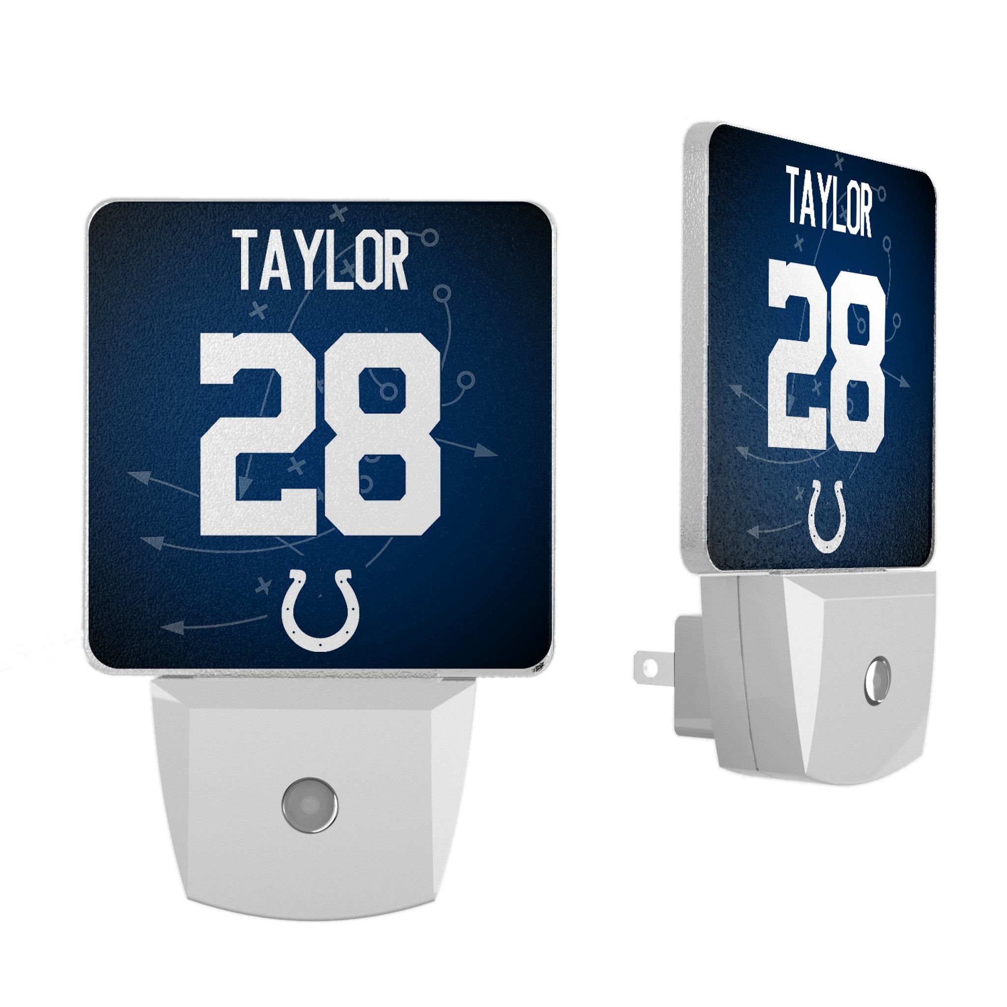 Jonathan Taylor Indianapolis Colts 28 Ready Night Light 2-Pack - Sports Gifts, Sports Memorabilia, Sports Collectibles, Fan Shop