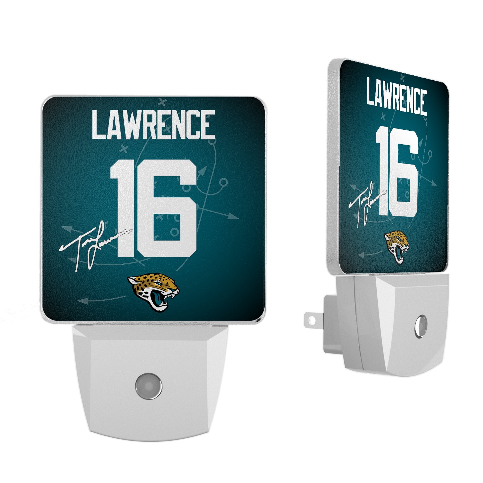 Trevor Lawrence Jacksonville Jaguars 16 Ready Night Light 2-Pack - Sports Gifts, Sports Memorabilia, Sports Collectibles, Fan Shop