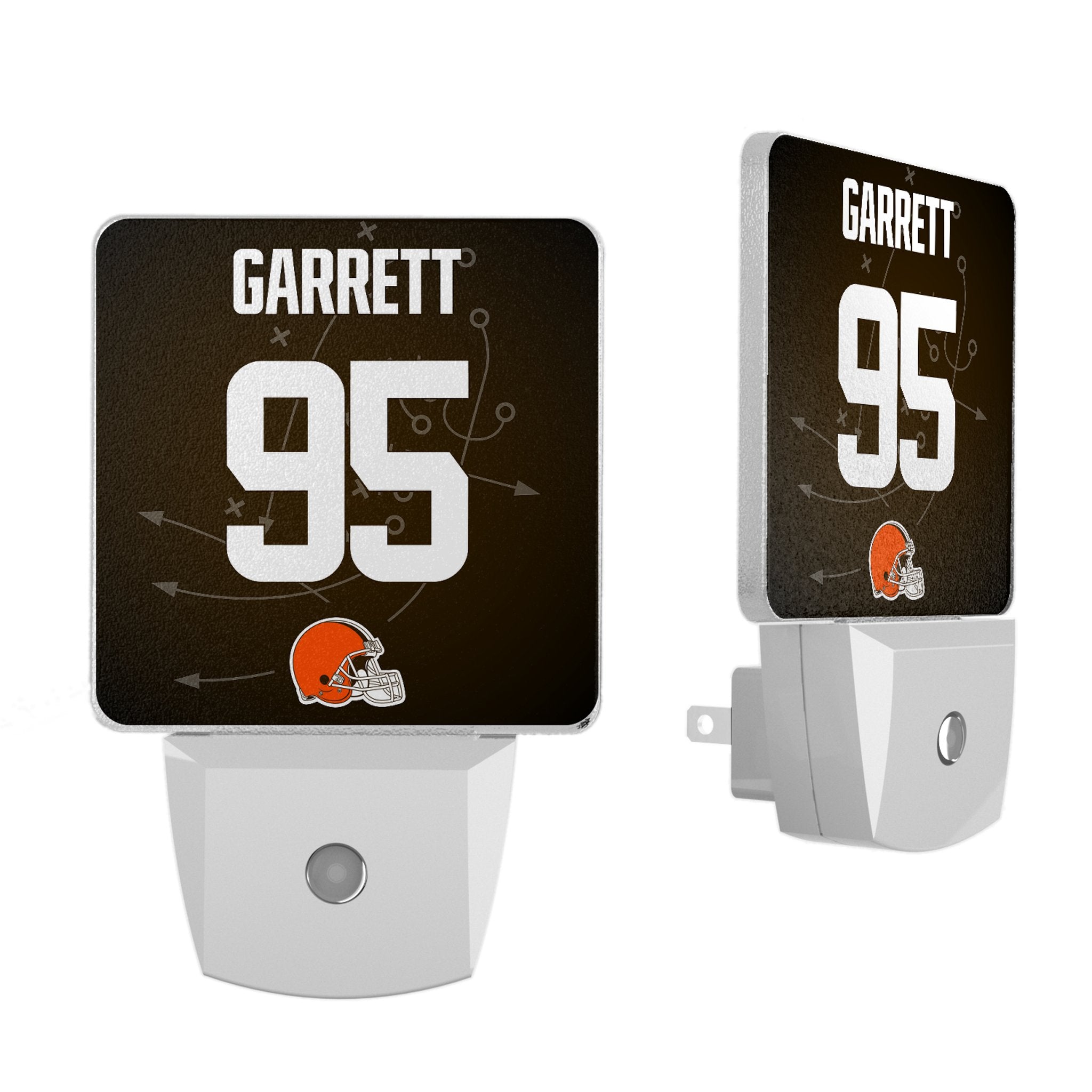Myles Garrett Cleveland Browns 95 Ready Night Light 2-Pack - Sports Gifts, Sports Memorabilia, Sports Collectibles, Fan Shop