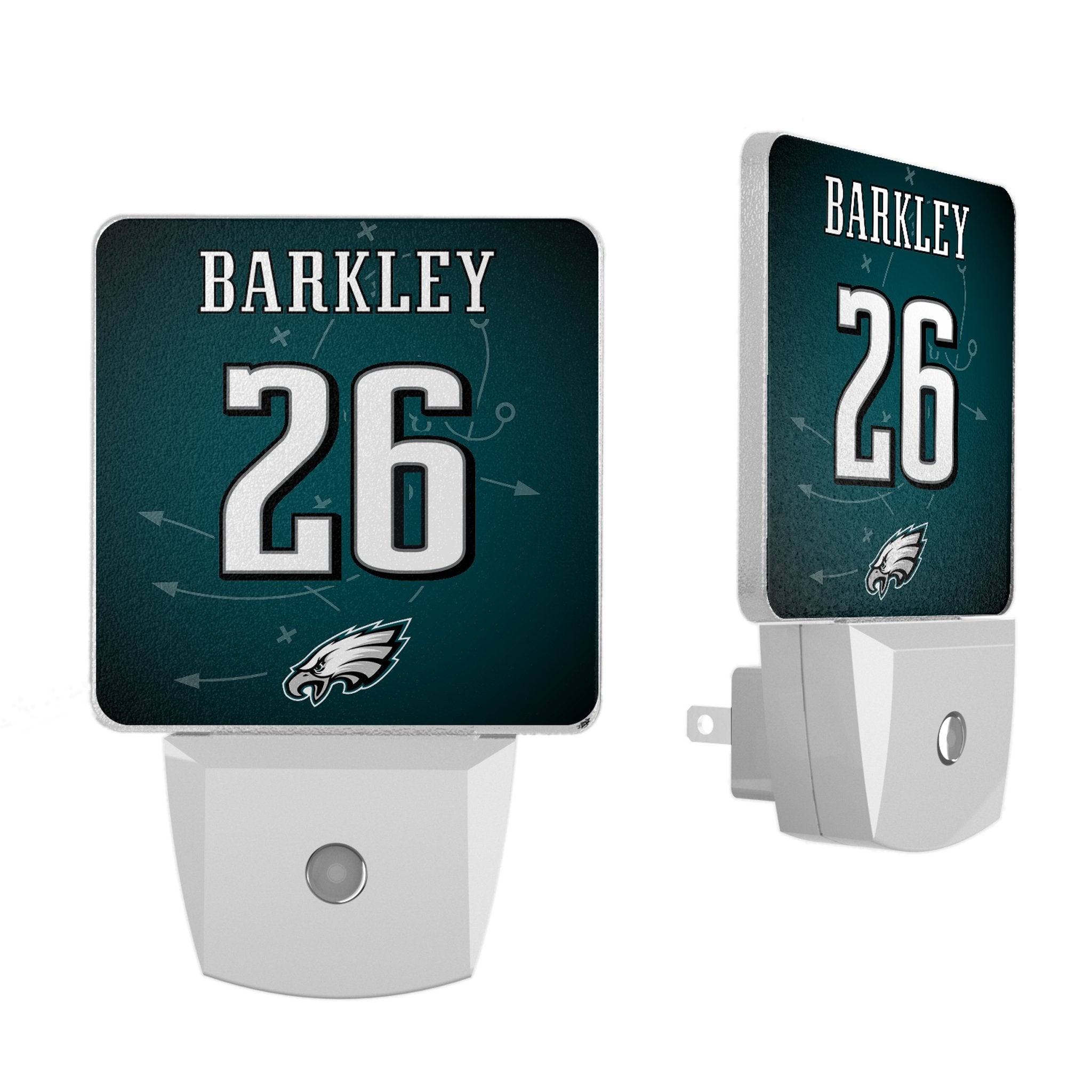 Saquon Barkley Philadelphia Eagles 26 Ready Night Light 2-Pack - Sports Gifts, Sports Memorabilia, Sports Collectibles, Fan Shop