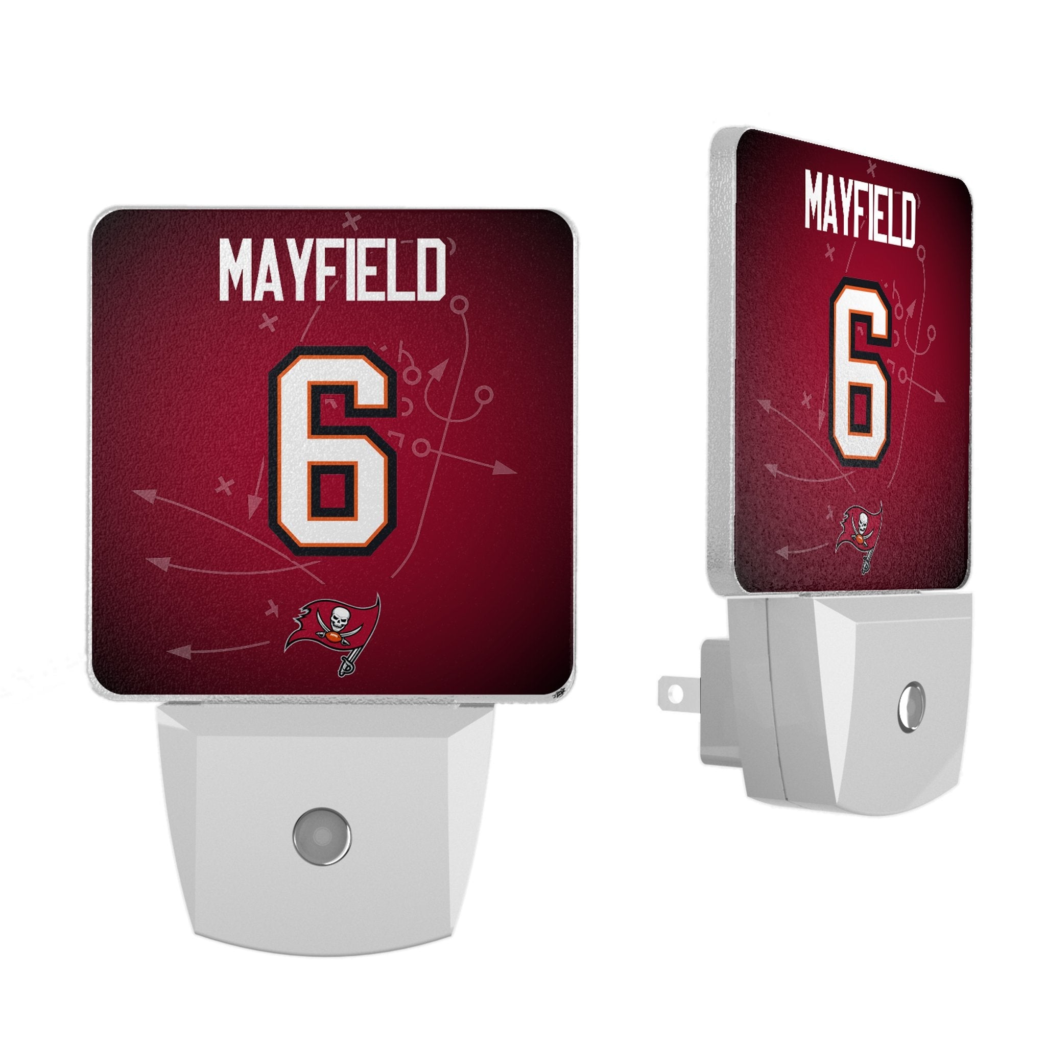 Baker Mayfield Tampa Bay Buccaneers 6 Ready Night Light 2-Pack - Sports Gifts, Sports Memorabilia, Sports Collectibles, Fan Shop
