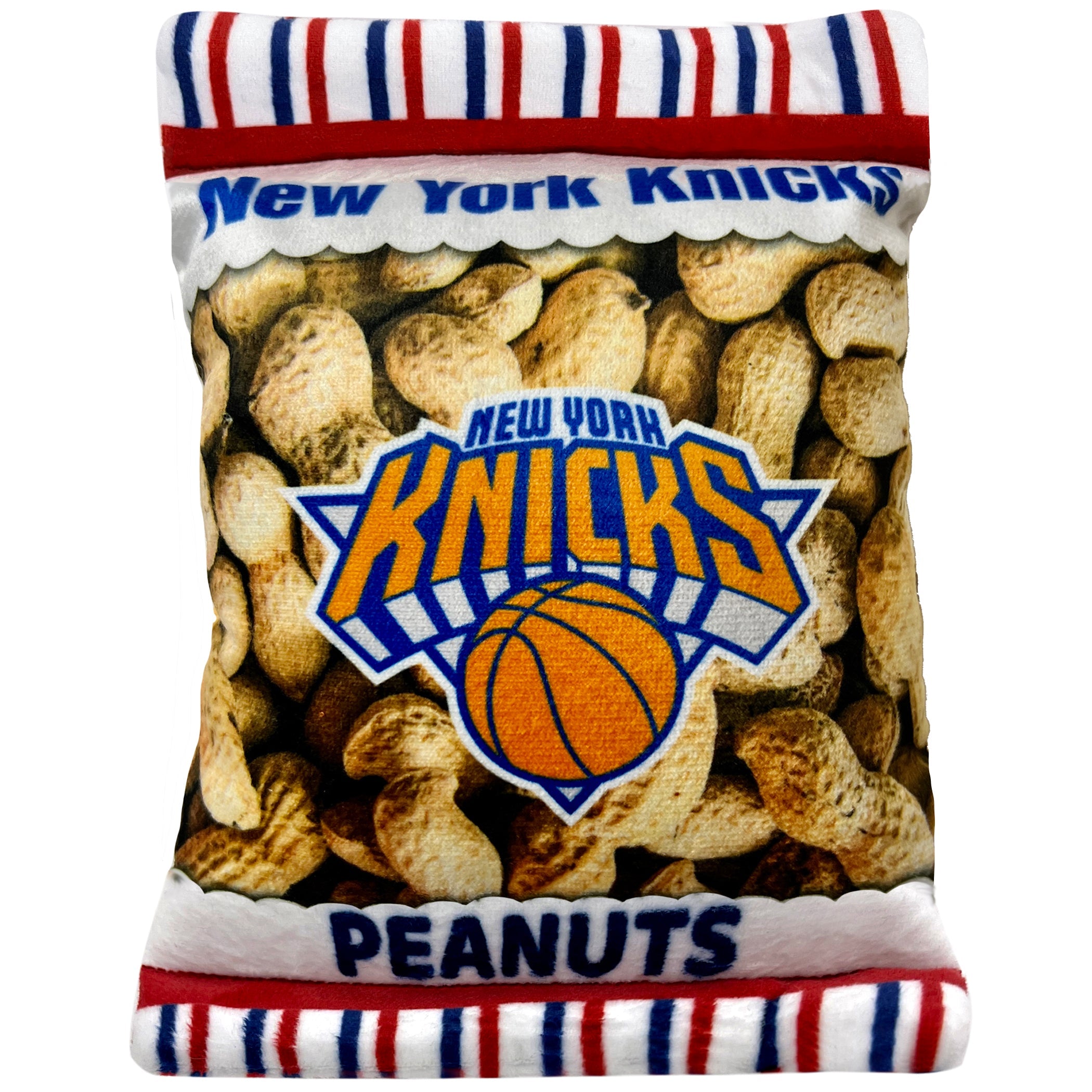 New York Knicks Peanut Bag Toy Pets First - Sports Collectibles, Sports Memorabilia, Sports Fan Shop, Sports Gifts