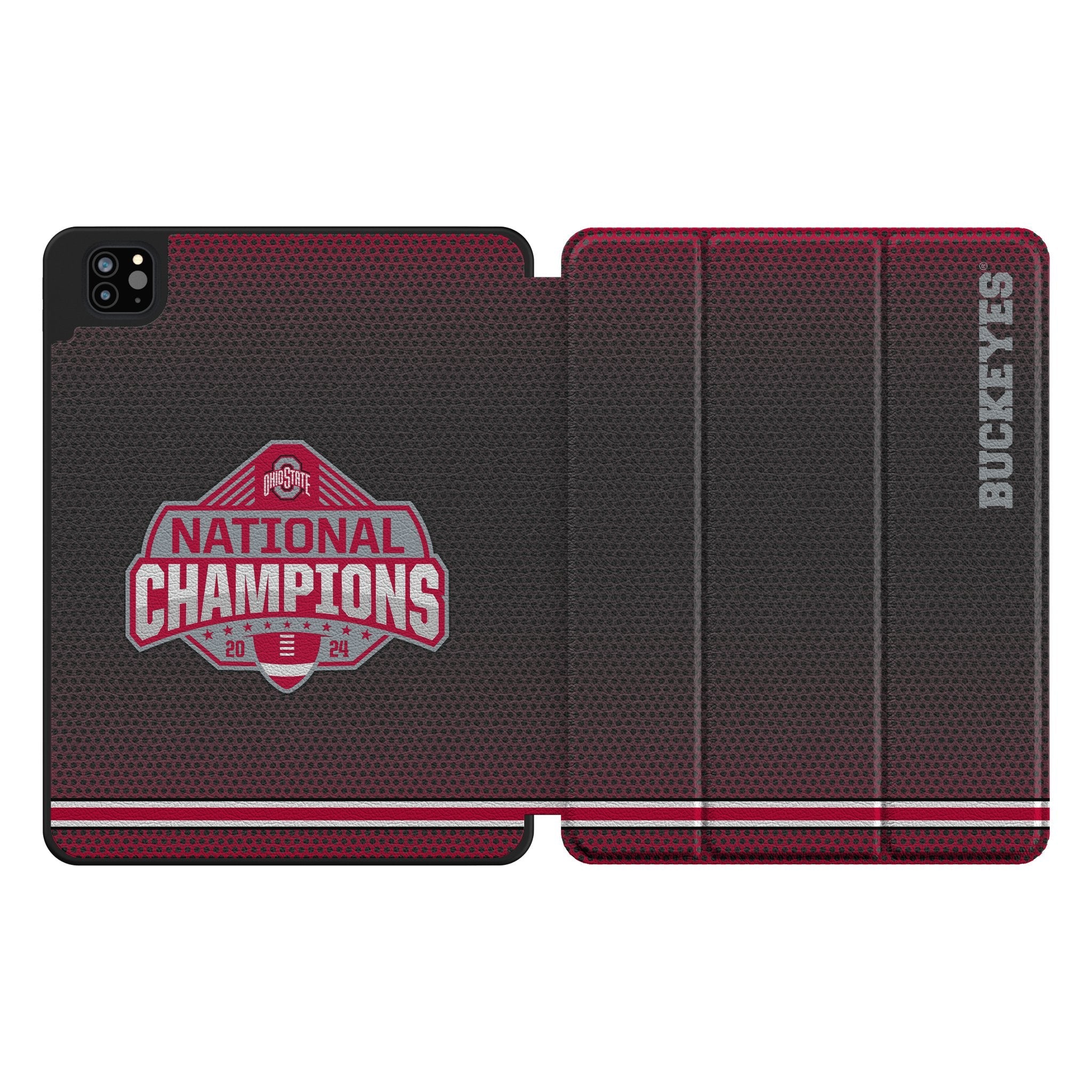 Ohio State University Buckeyes 2024 College Football Playoff National Champion Tablet Case for Apple iPad - Sports Gifts, Sports Memorabilia, Sports Collectibles, Fan Shop