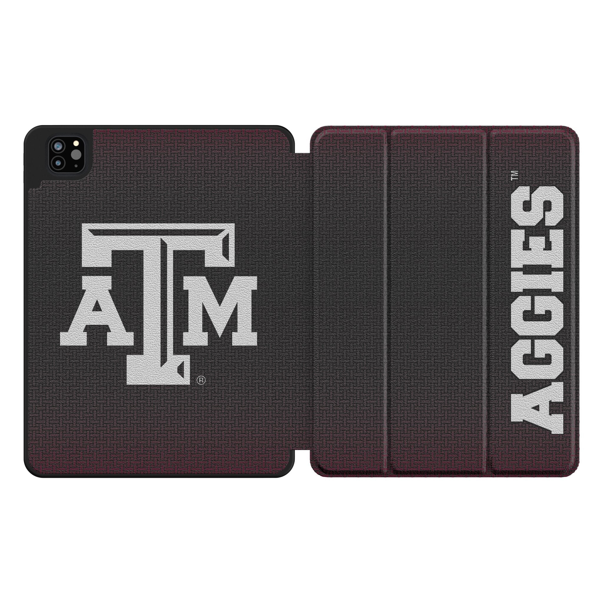 Texas A&M University Aggies Linen Tablet Case for Apple iPad - Sports Gifts, Sports Memorabilia, Sports Collectibles, Fan Shop