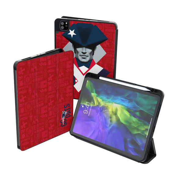 New England Patriots 2024 Illustrated Limited Edition Tablet Case-0