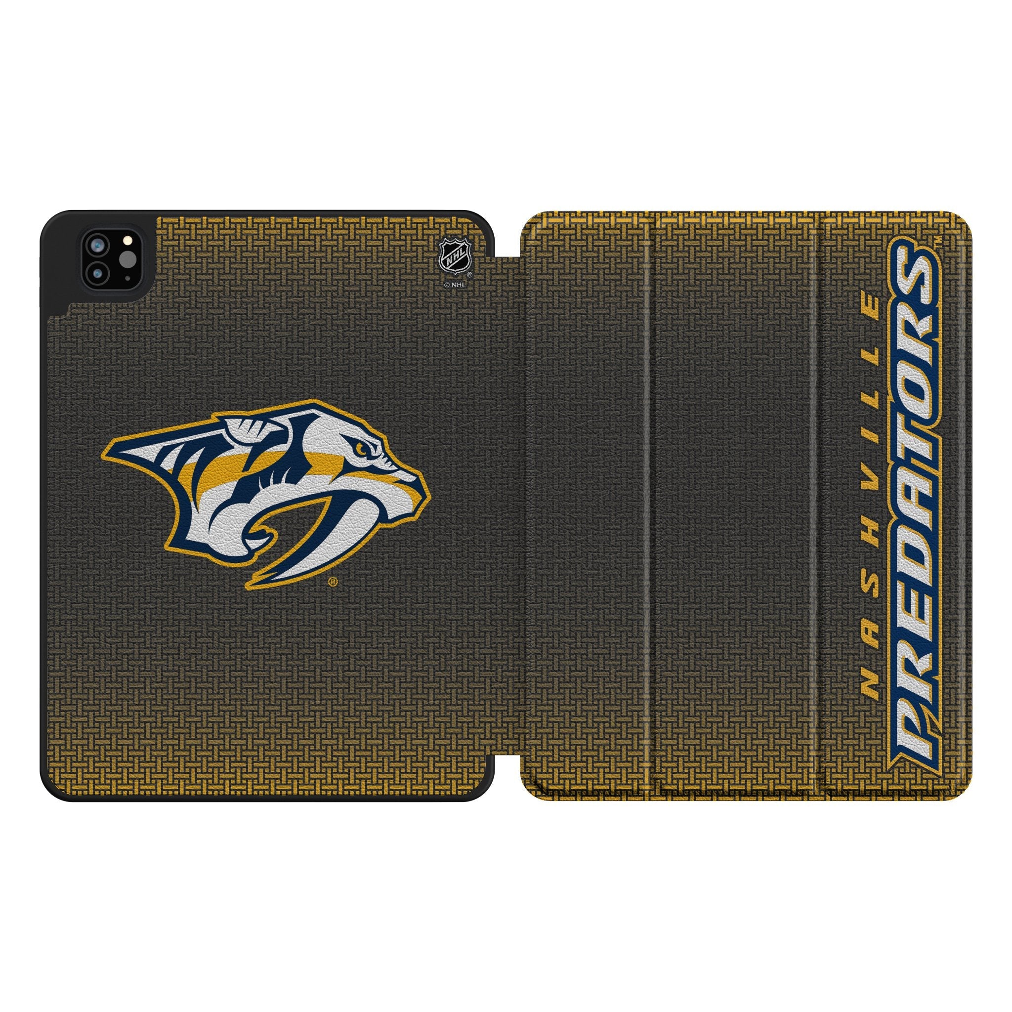 Nashville Predators Linen Tablet Case for Apple iPad - Sports Gifts, Sports Memorabilia, Sports Collectibles, Fan Shop