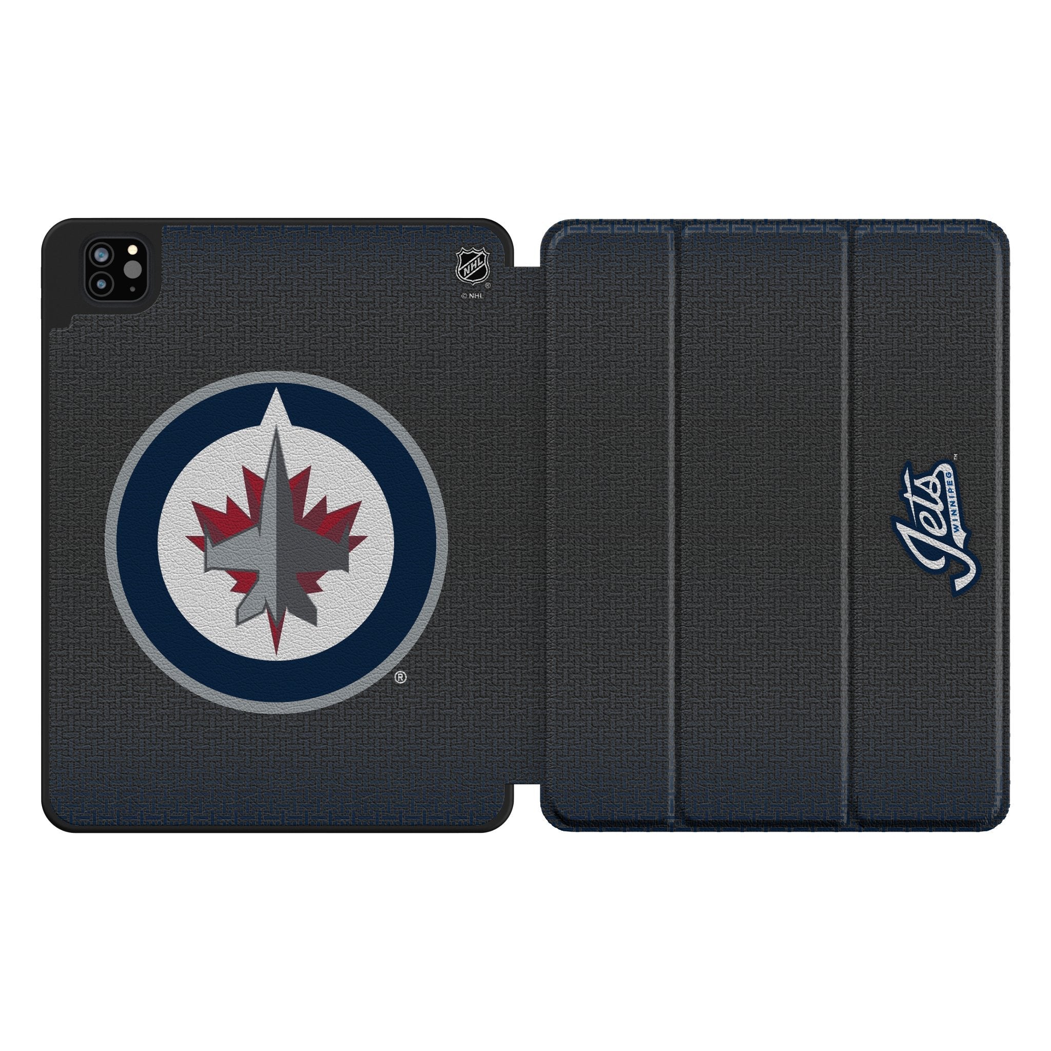 Winnipeg Jets Linen Tablet Case for Apple iPad - Sports Gifts, Sports Memorabilia, Sports Collectibles, Fan Shop