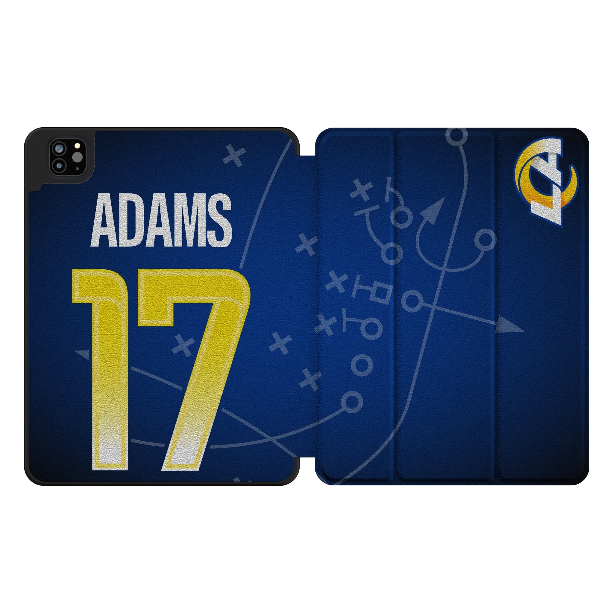 Davante Adams Los Angeles Rams 17 Game Tactic Tablet Case for Apple iPad - Sports Gifts, Sports Memorabilia, Sports Collectibles, Fan Shop