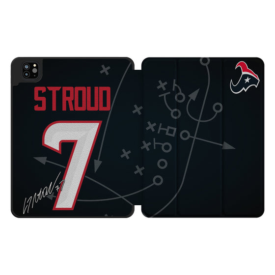 C.J. Stroud Houston Texans 7 Ready Tablet Case for Apple iPad - Sports Gifts, Sports Memorabilia, Sports Collectibles, Fan Shop