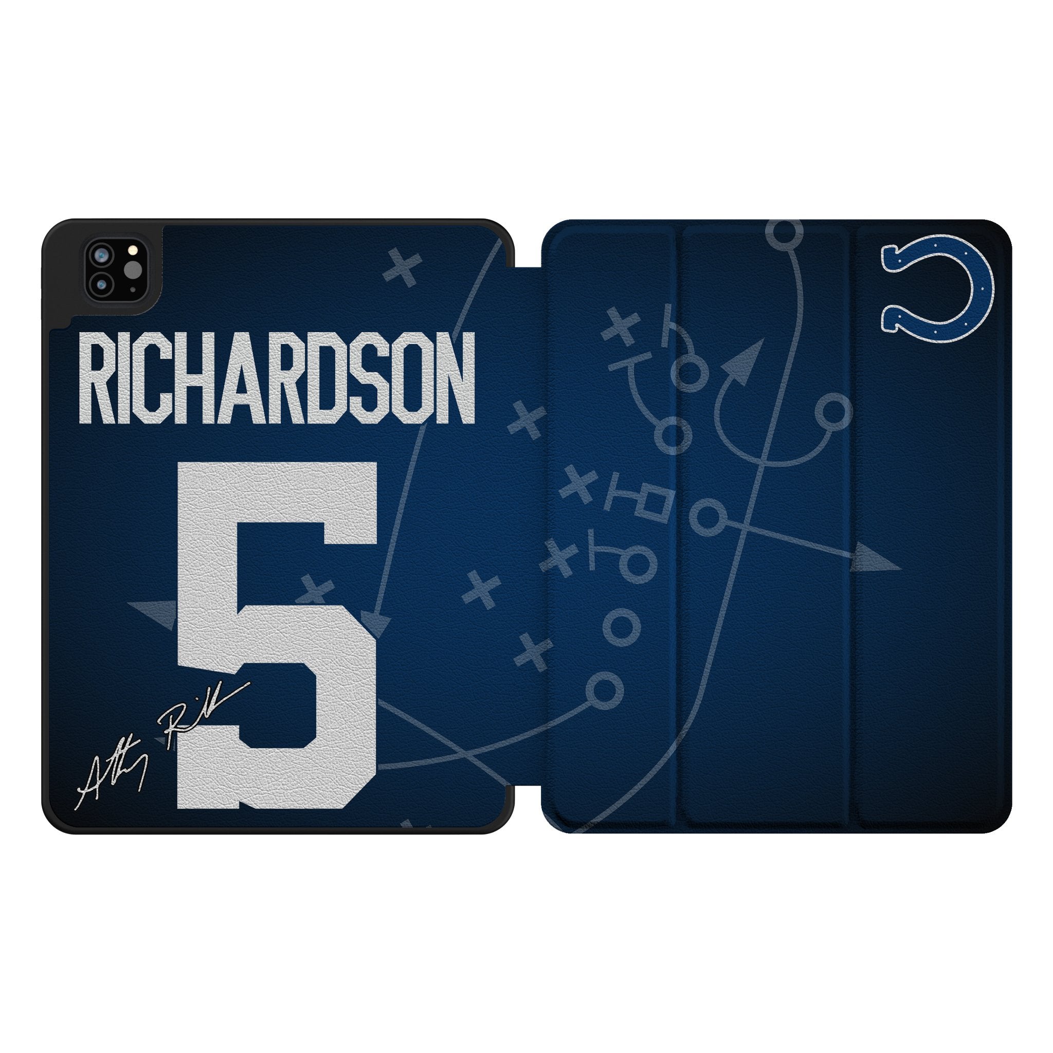 Anthony Richardson Indianapolis Colts 5 Ready Tablet Case for Apple iPad - Sports Gifts, Sports Memorabilia, Sports Collectibles, Fan Shop