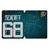 Brandon Scherff Jacksonville Jaguars 68 Ready Tablet Case for Apple iPad - Sports Gifts, Sports Memorabilia, Sports Collectibles, Fan Shop
