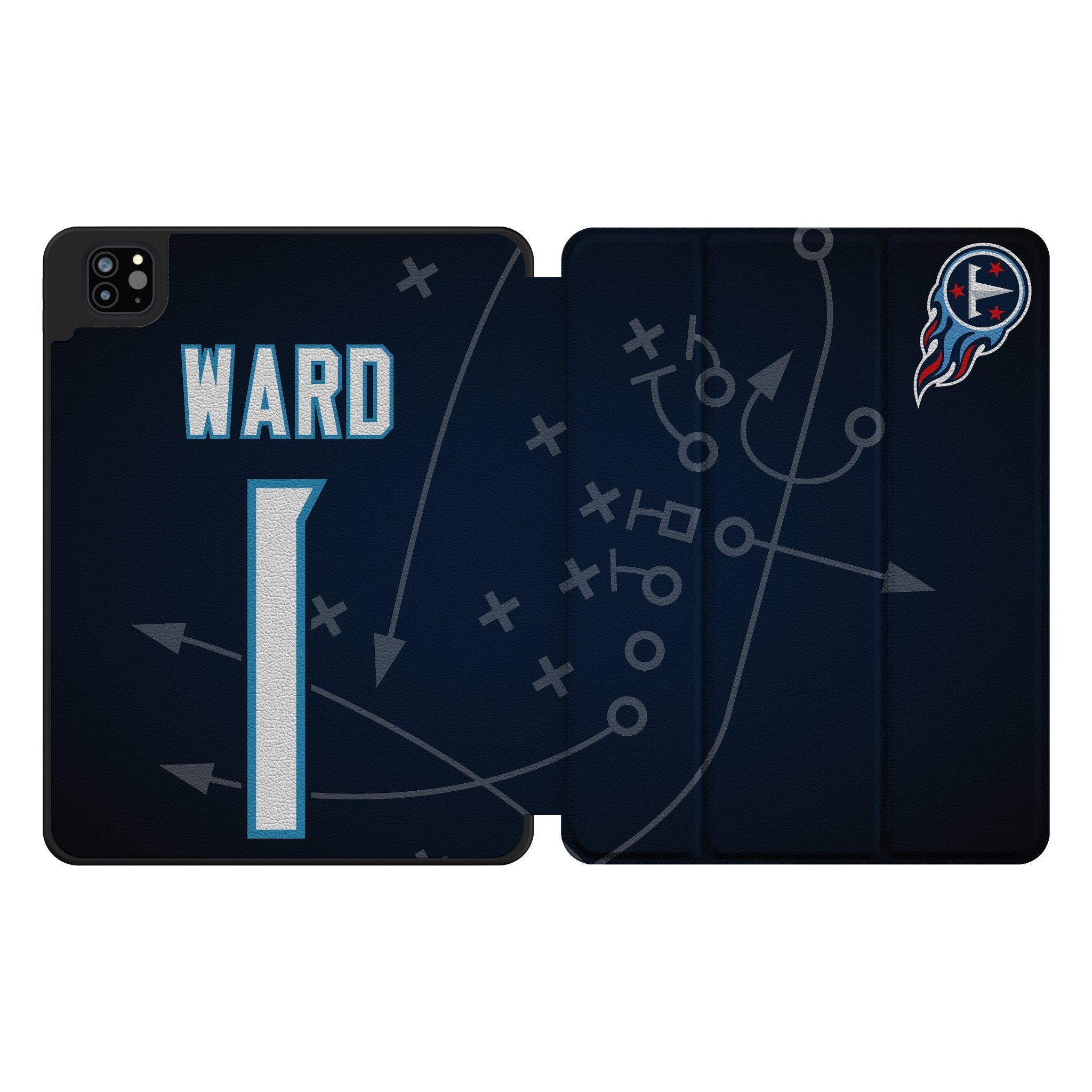 Cameron Ward Tennessee Titans 1 Game Tactic Tablet Case for Apple iPad - Sports Gifts, Sports Memorabilia, Sports Collectibles, Fan Shop
