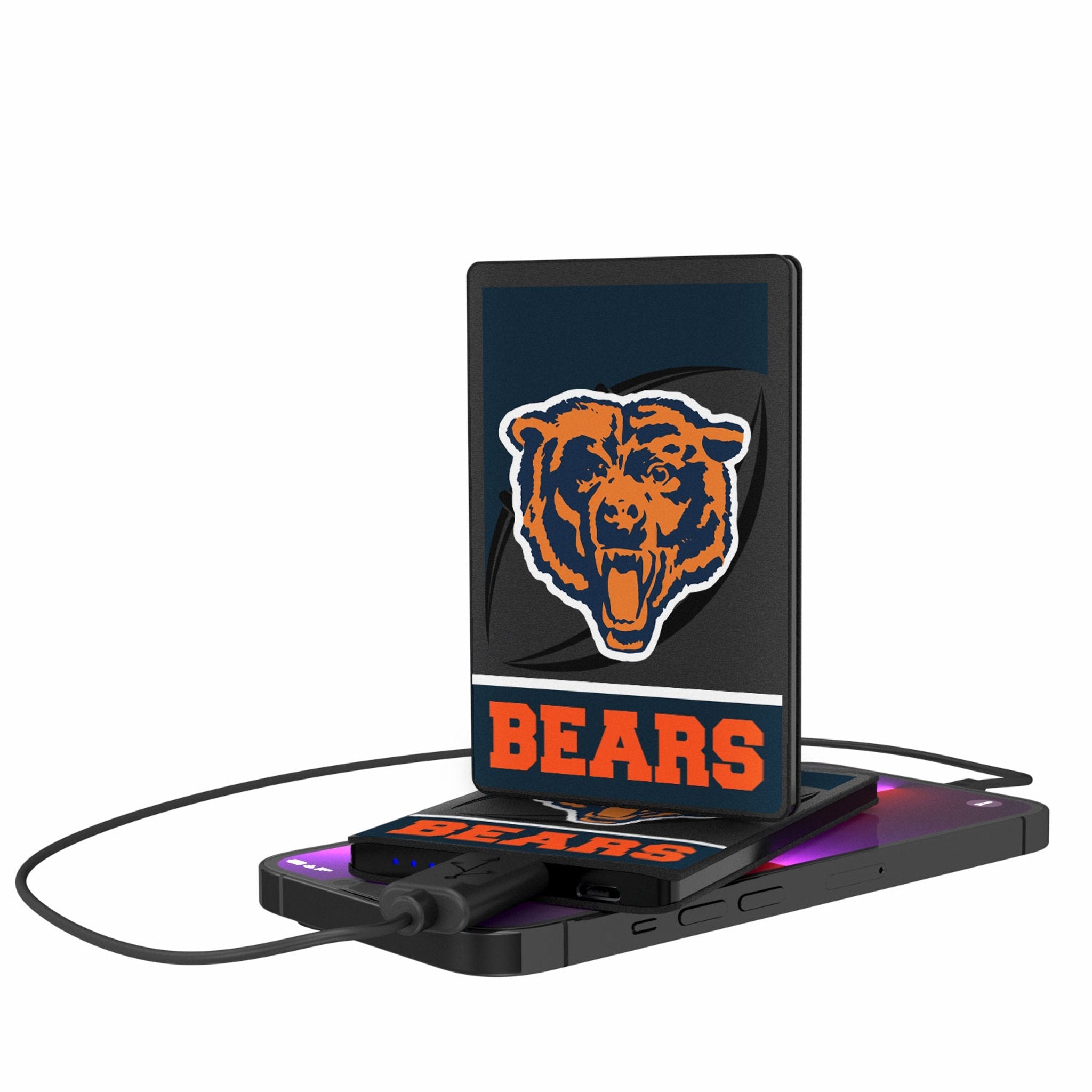 Chicago Bears 1946 Historic Collection Passtime 2500mAh Credit Card Powerbank - Sports Gifts, Sports Memorabilia, Sports Collectibles, Fan Shop